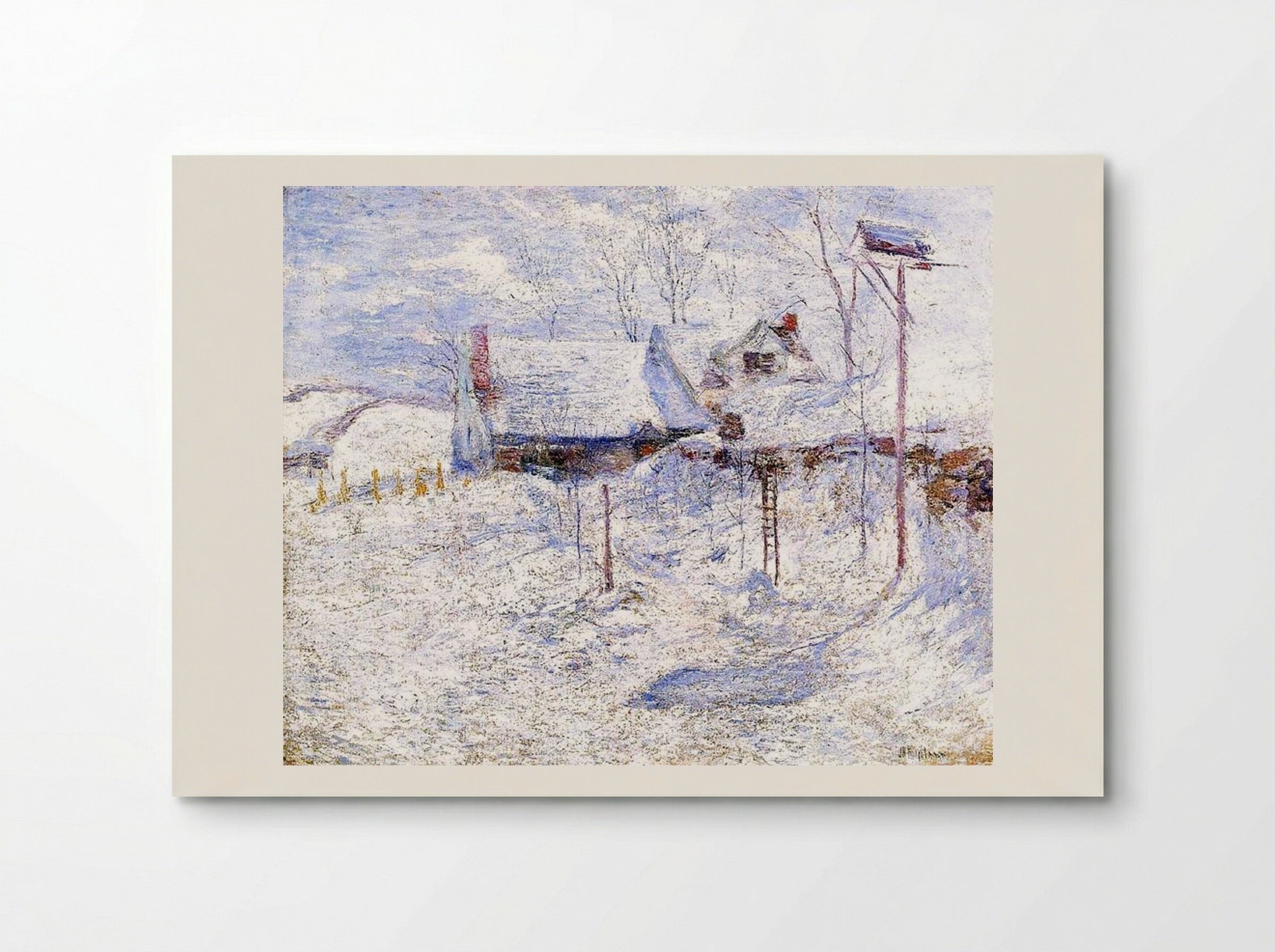 Last Touch of Sun - John Henry Twachtman - Poster