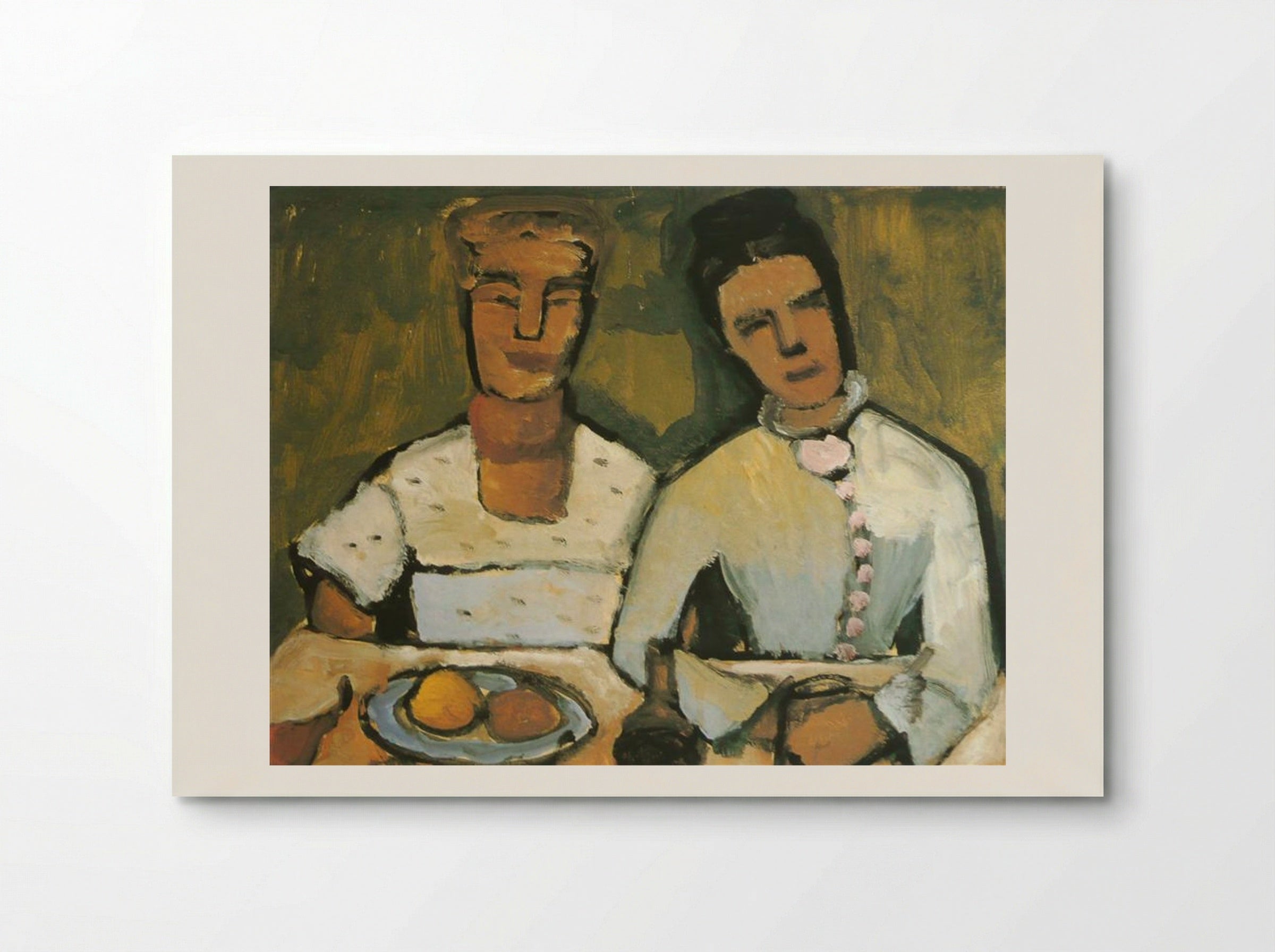 Lee and his sister Hoetger - Paula Modersohn-Becker - Poster