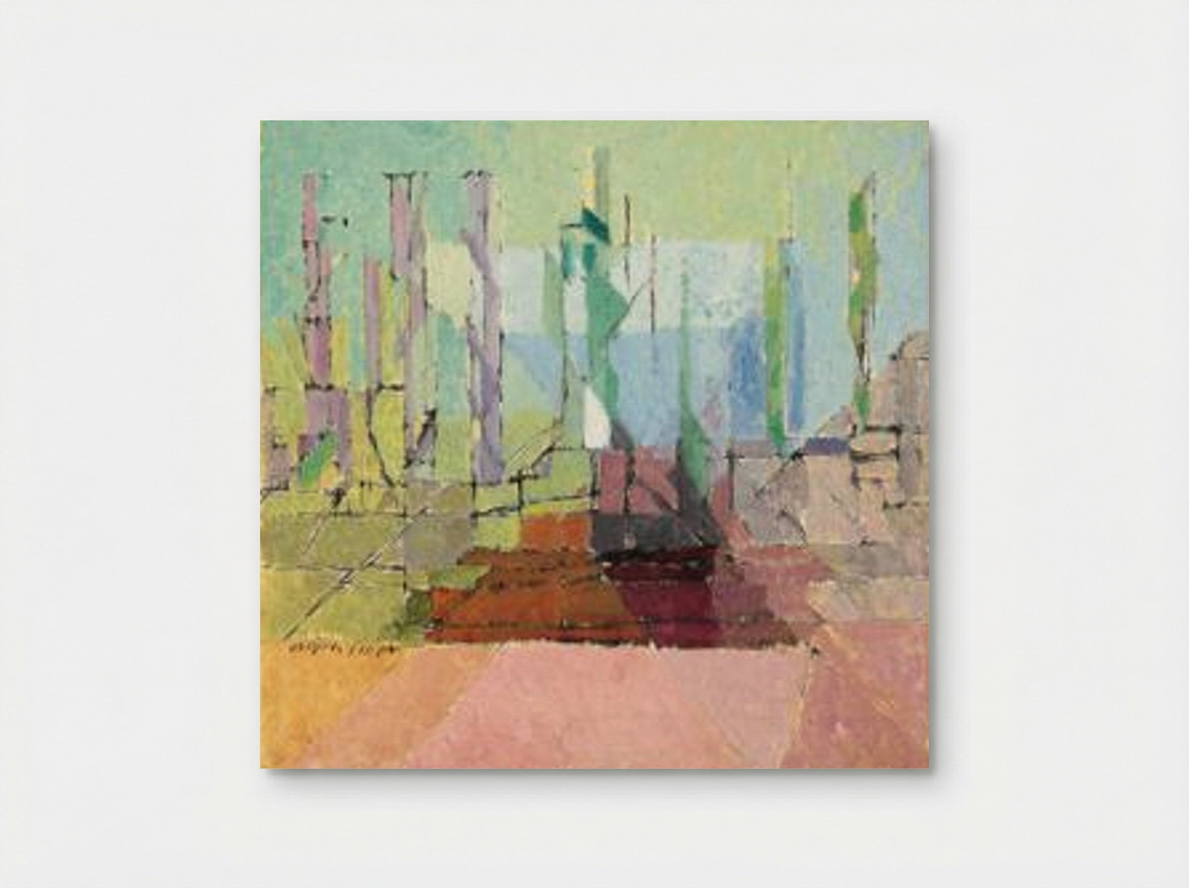 Les Peupliers - Jacques Villon - Poster