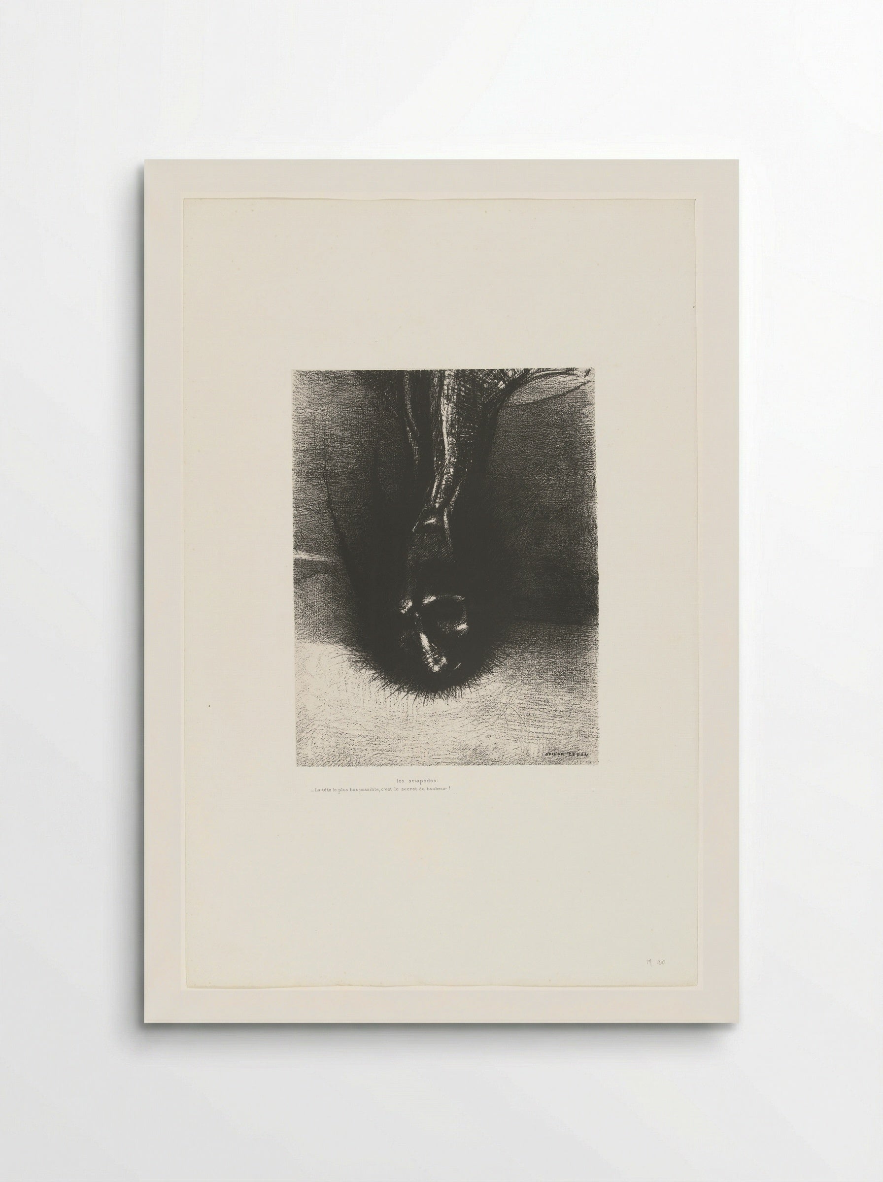 Les Sciapodes - Odilon Redon - Poster