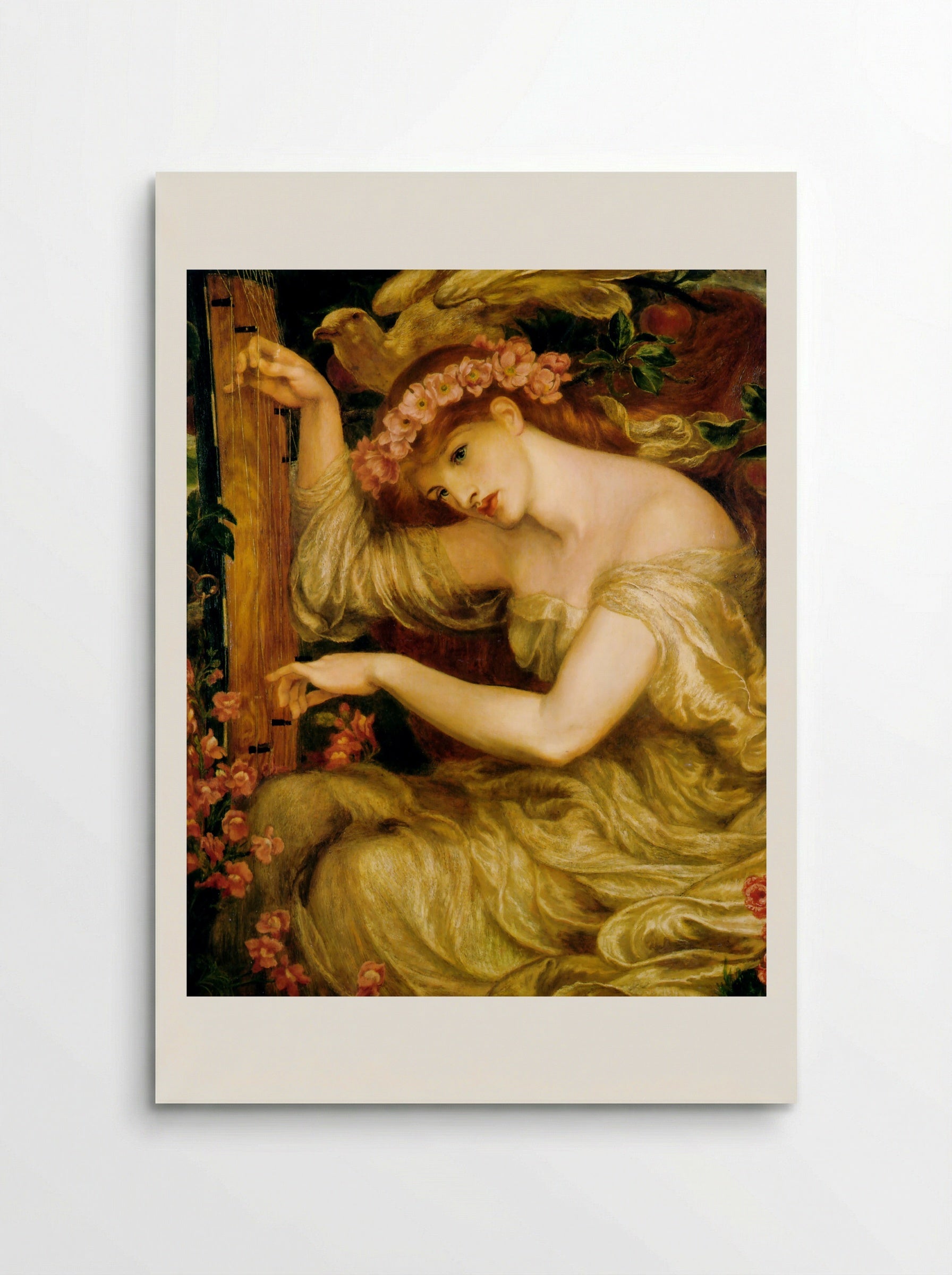 Ligeia Siren - Dante Gabriel Rossetti - Poster