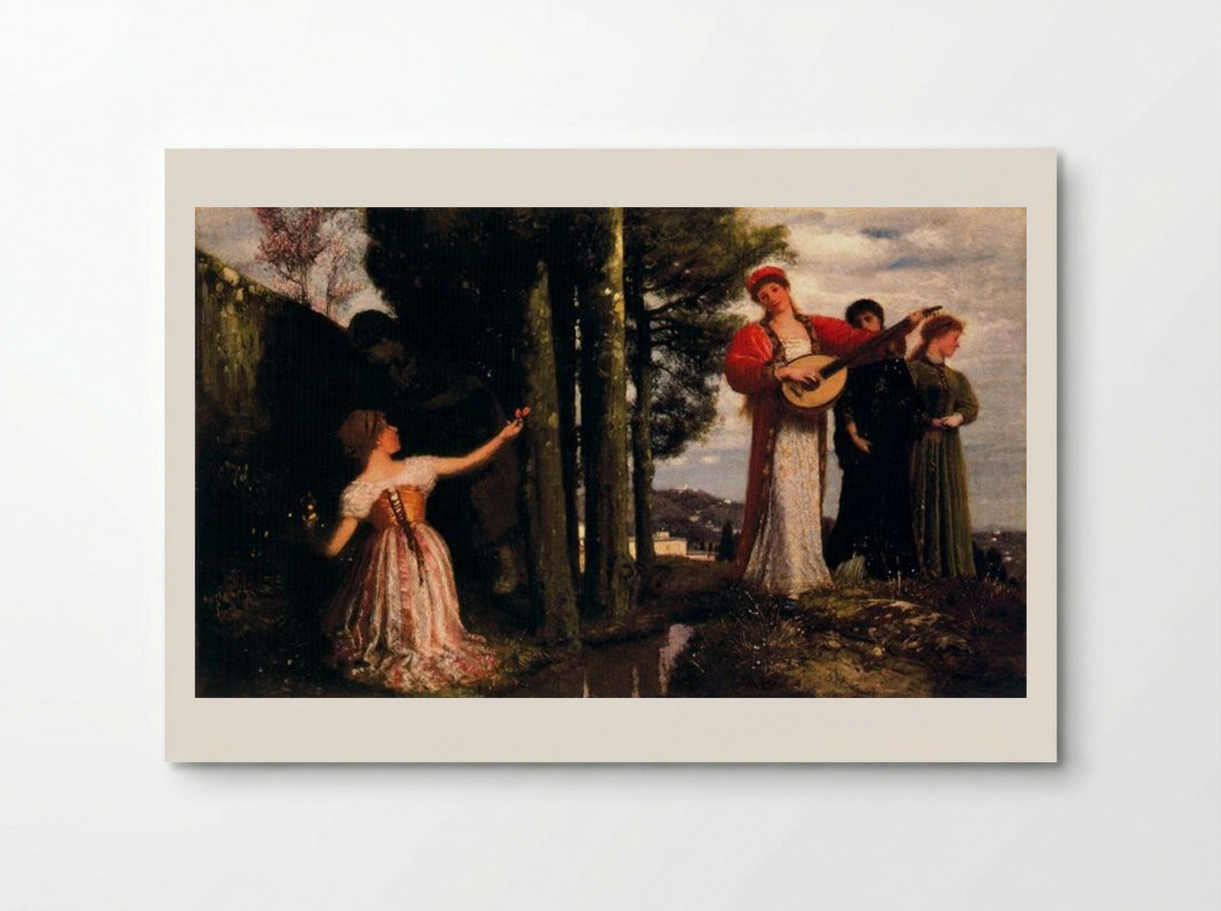 Look Any Laughs to the Plains - Arnold Böcklin - Poster