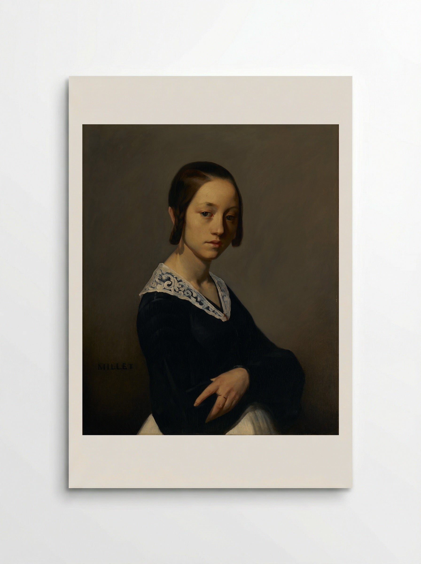 Louise-Antoinette Feuardent - Jean-Francois Millet - Poster
