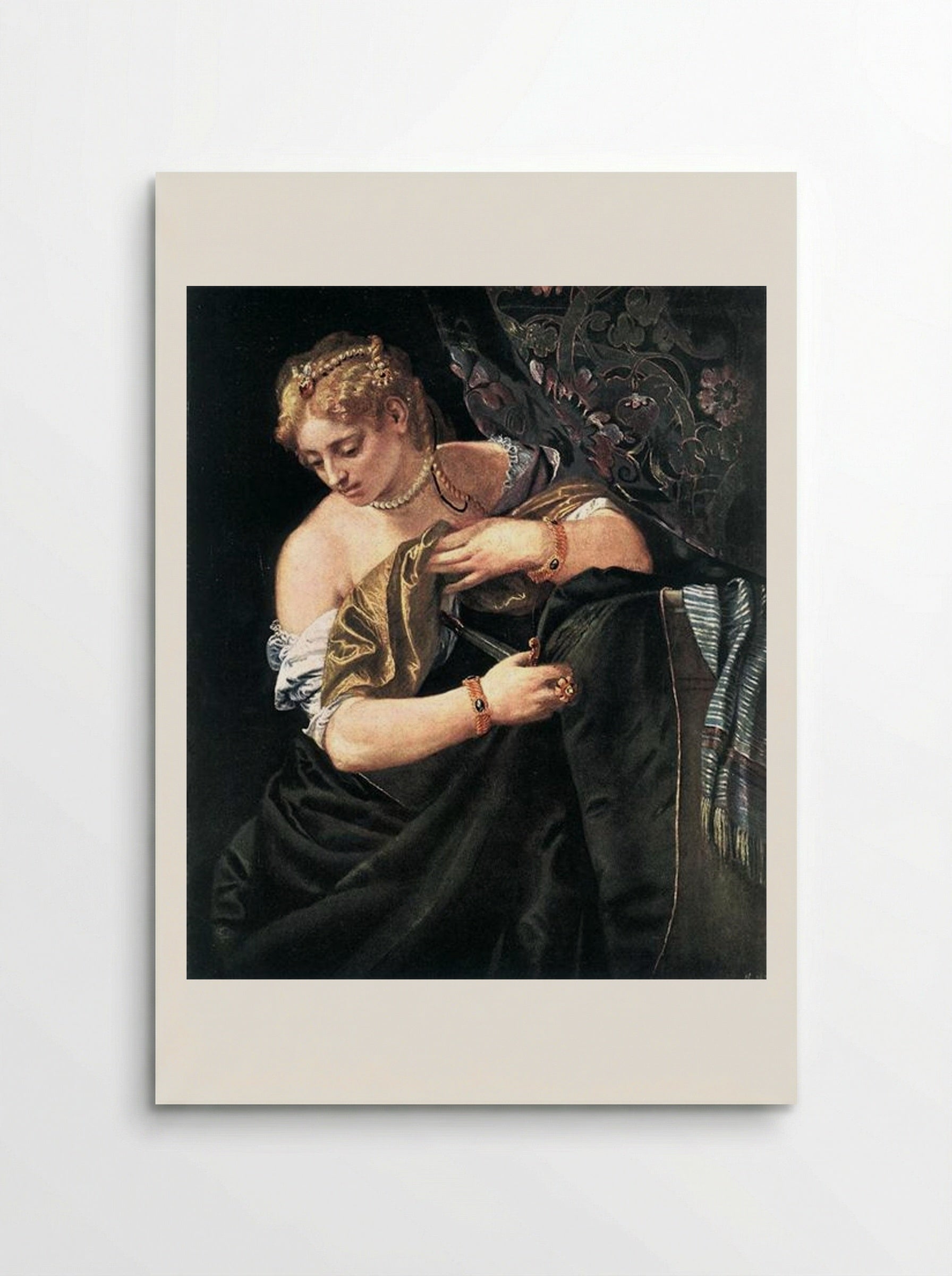 Lucretia - Paolo Veronese - Poster