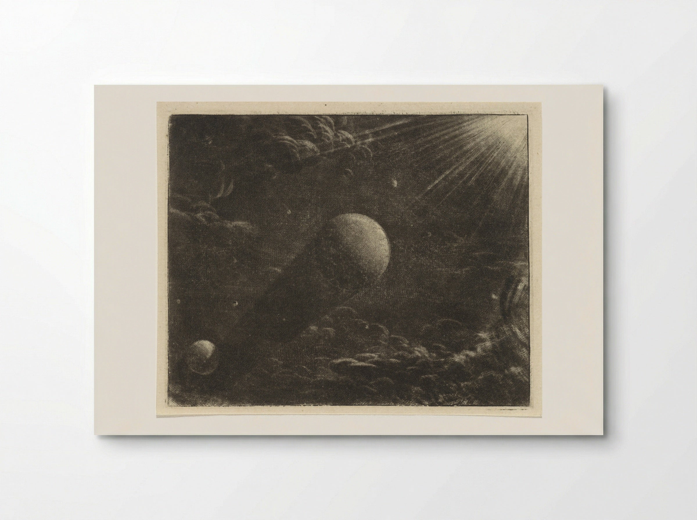 Maansverduistering (Lunar Eclipse) - Vincent Laurensz. van der Vinne (II) - Poster