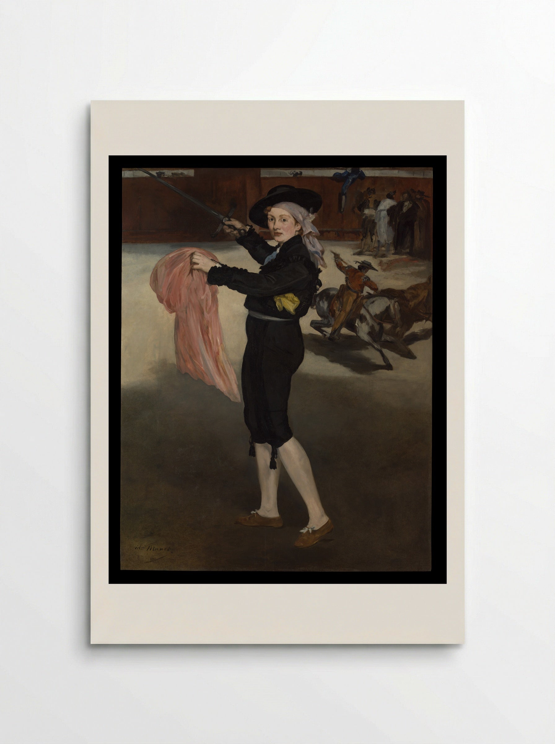 Mademoiselle V. . . in the Costume of an Espada - Edouard Manet - Poster