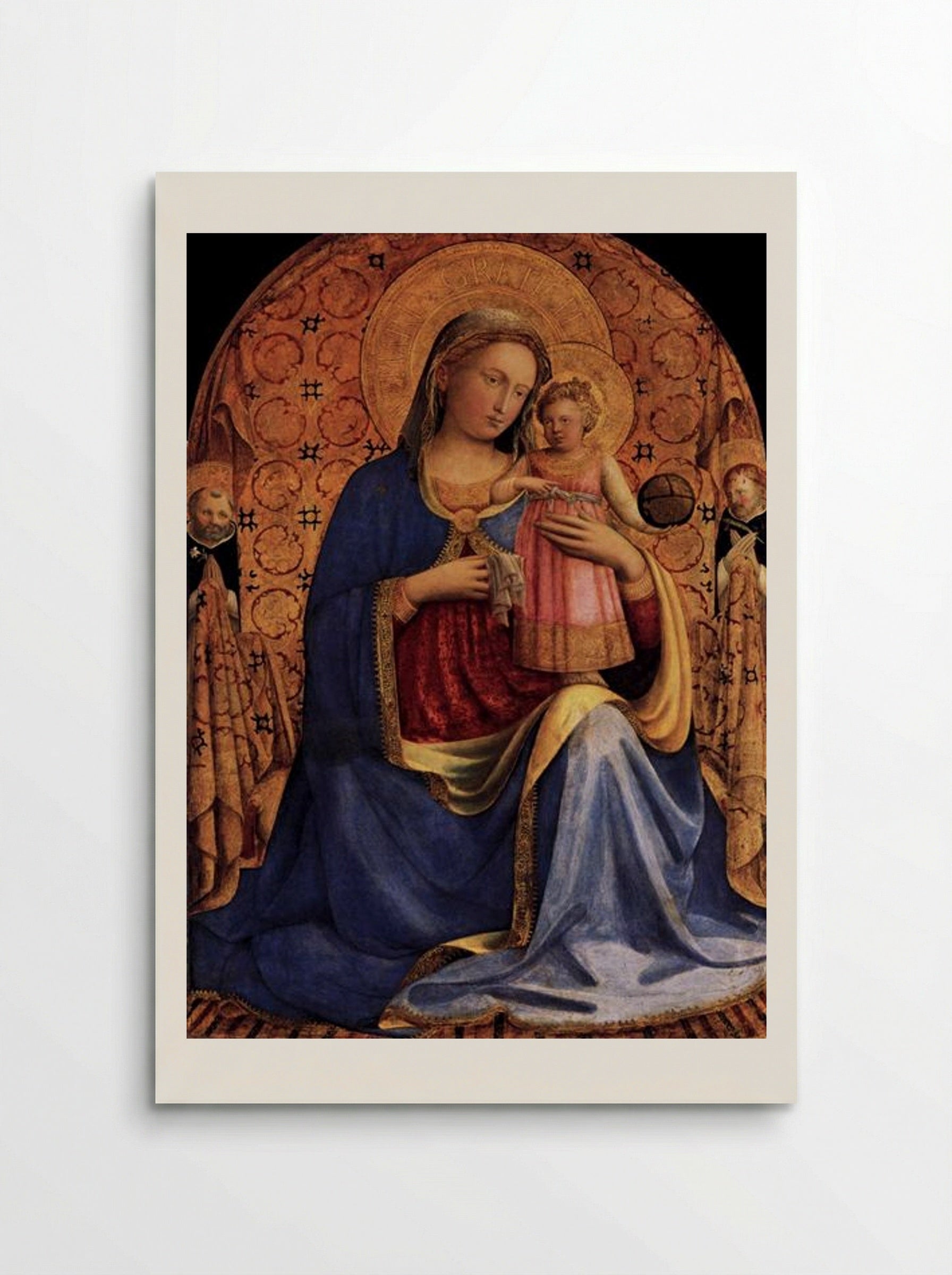 Madonna and Child with Saints - Fra Angelico - Poster