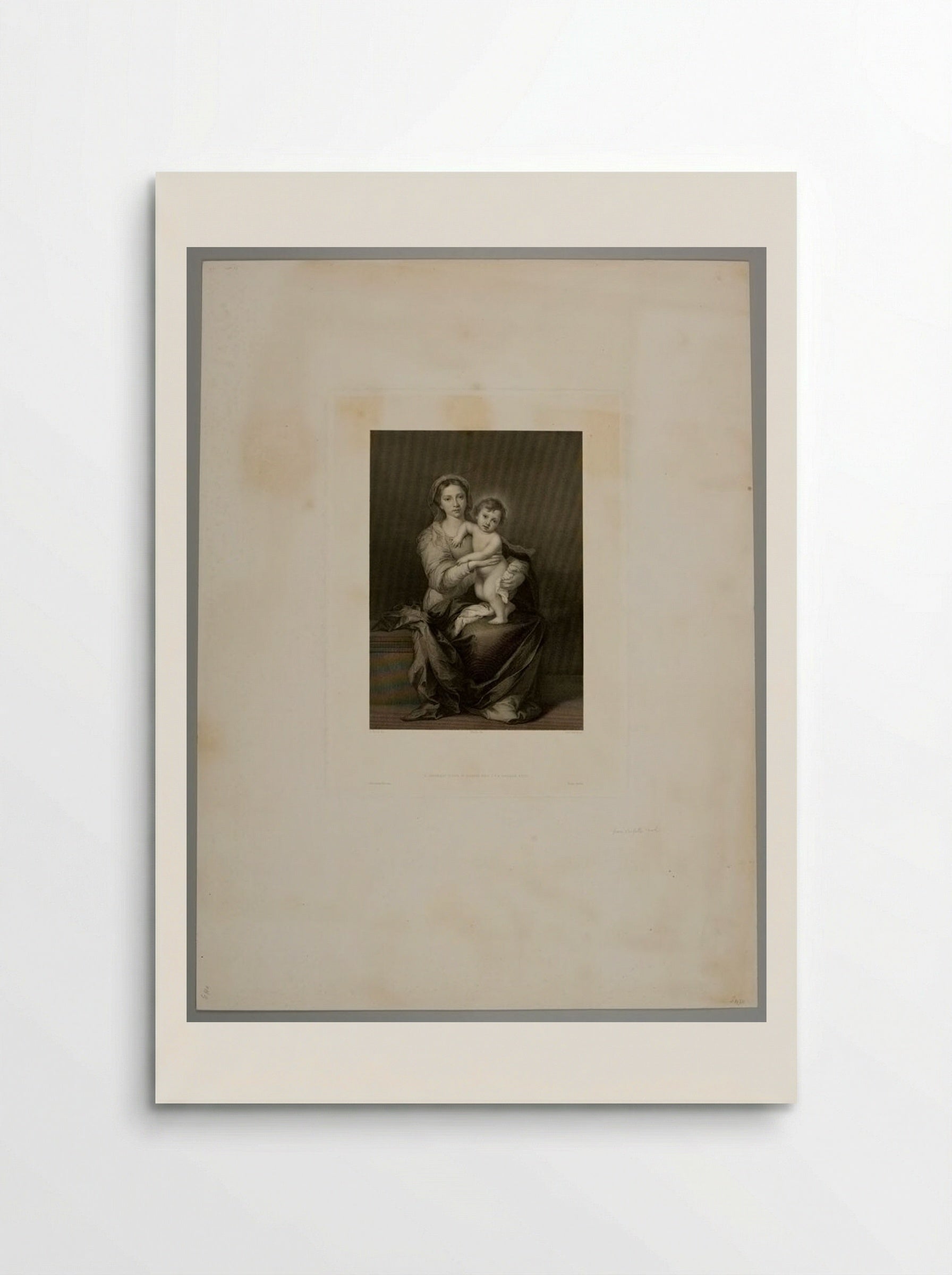 Madonna and Child - Antonio Perfetti - Poster