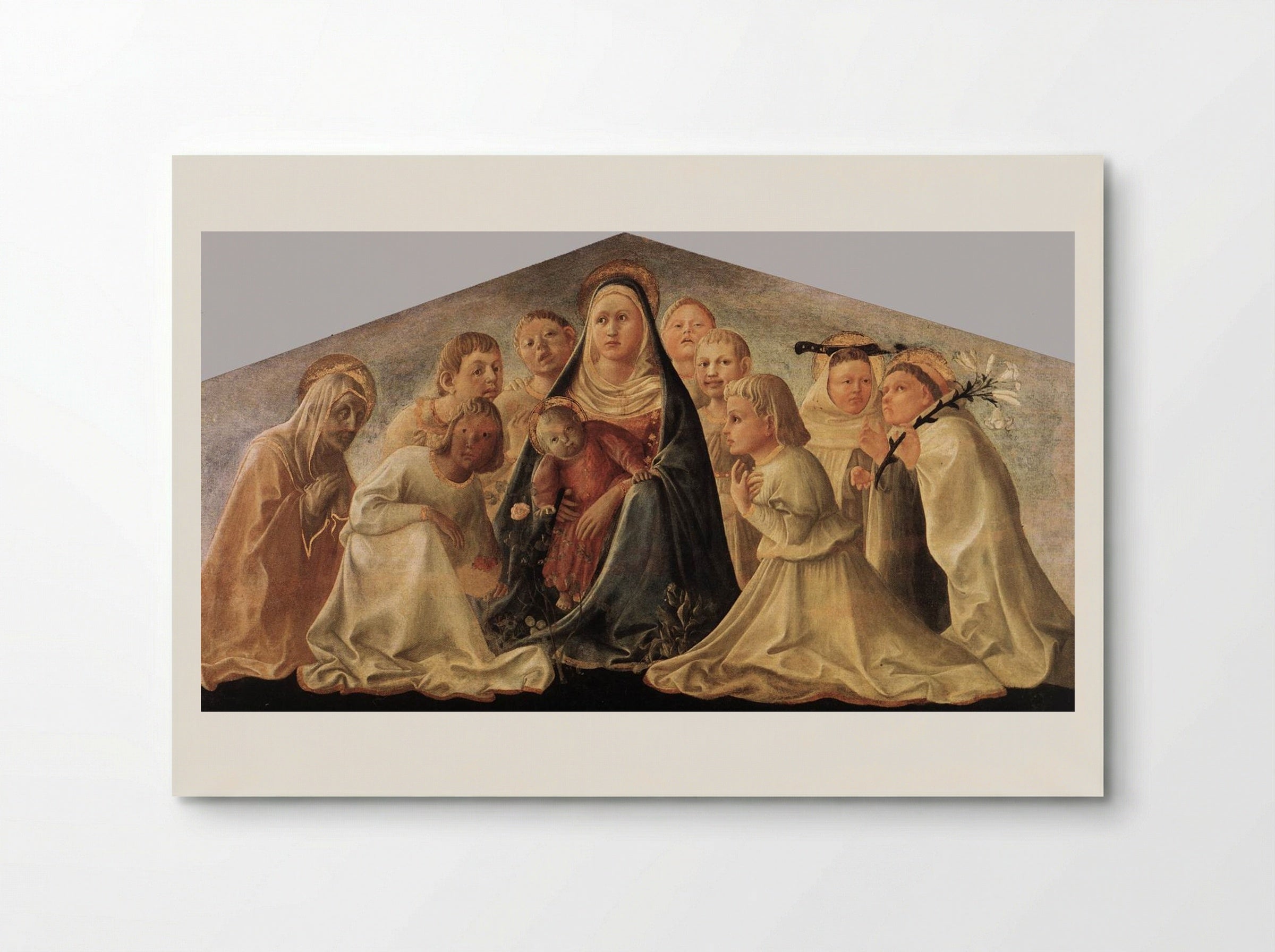 Madonna of Humility - Filippo Lippi - Poster