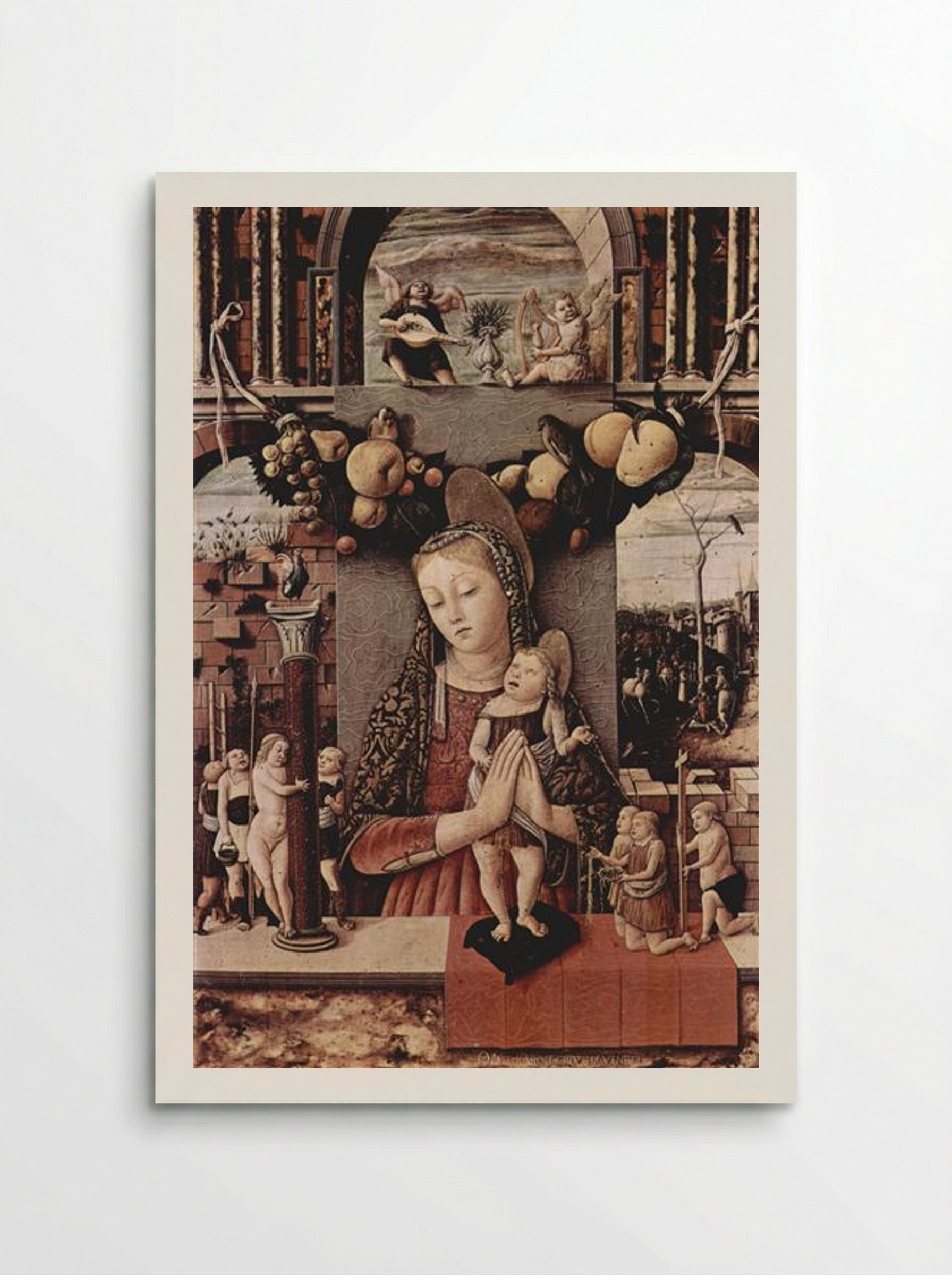 Madonna of the Passion - Carlo Crivelli - Poster
