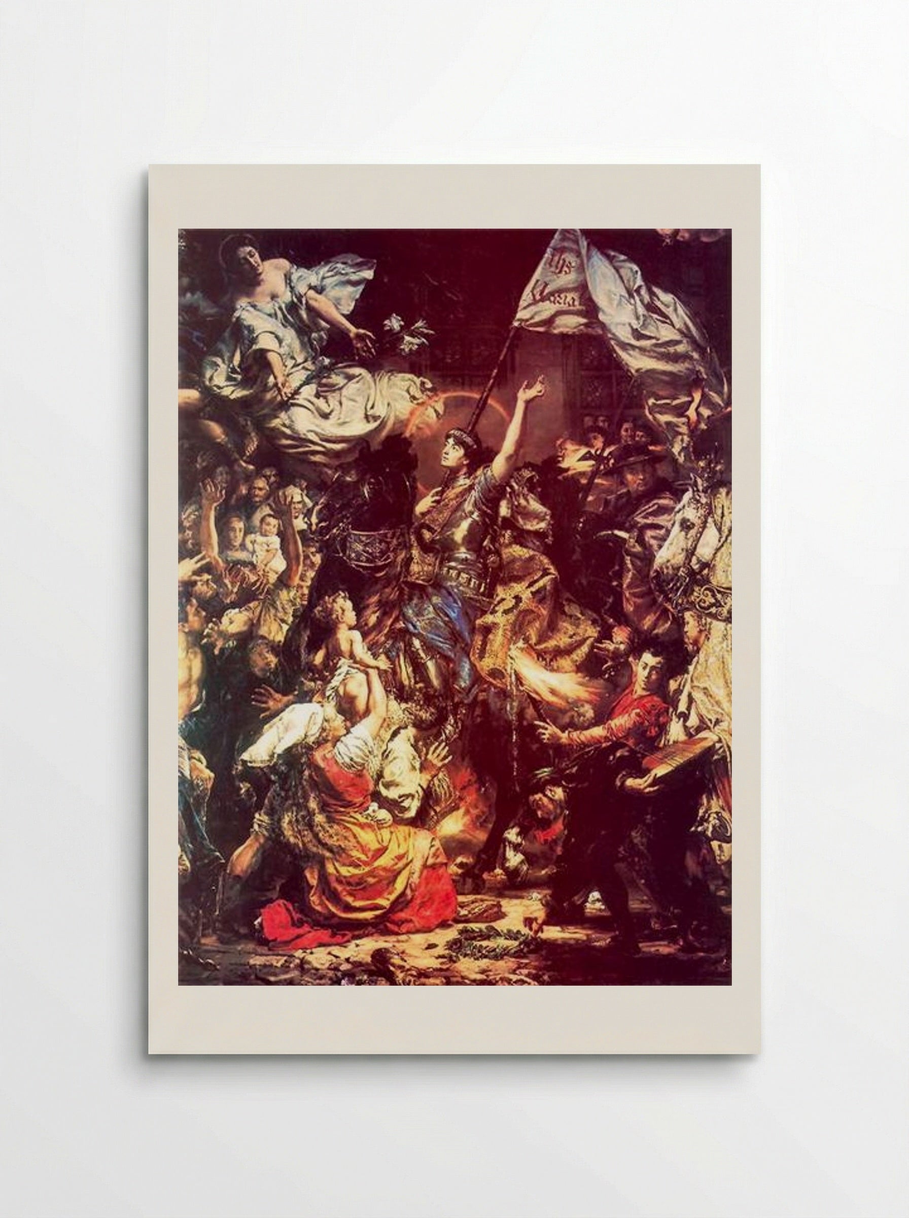 Maid of Orleans - Jan Matejko - Poster