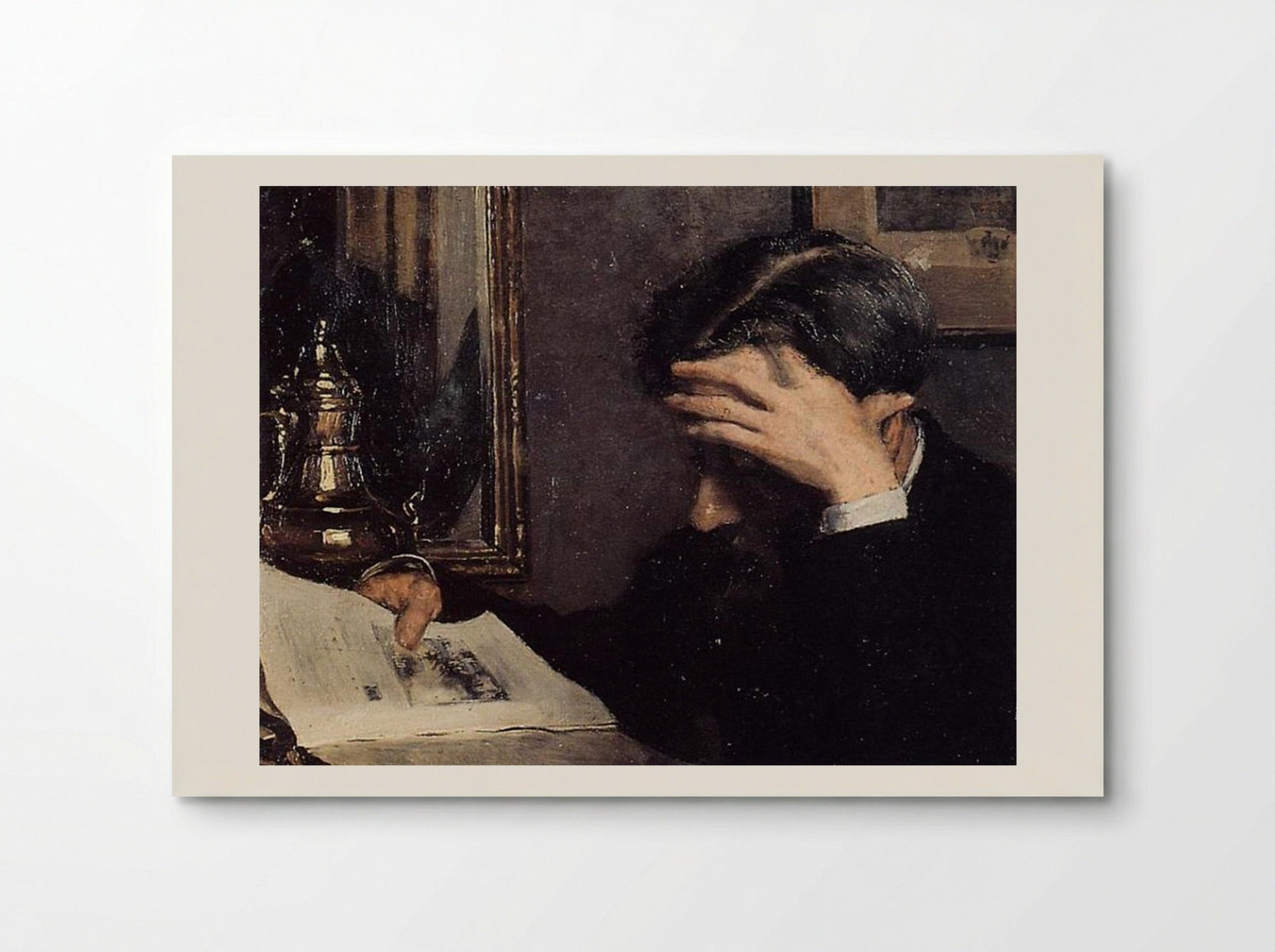 Man Reading - Georges Lemmen - Poster