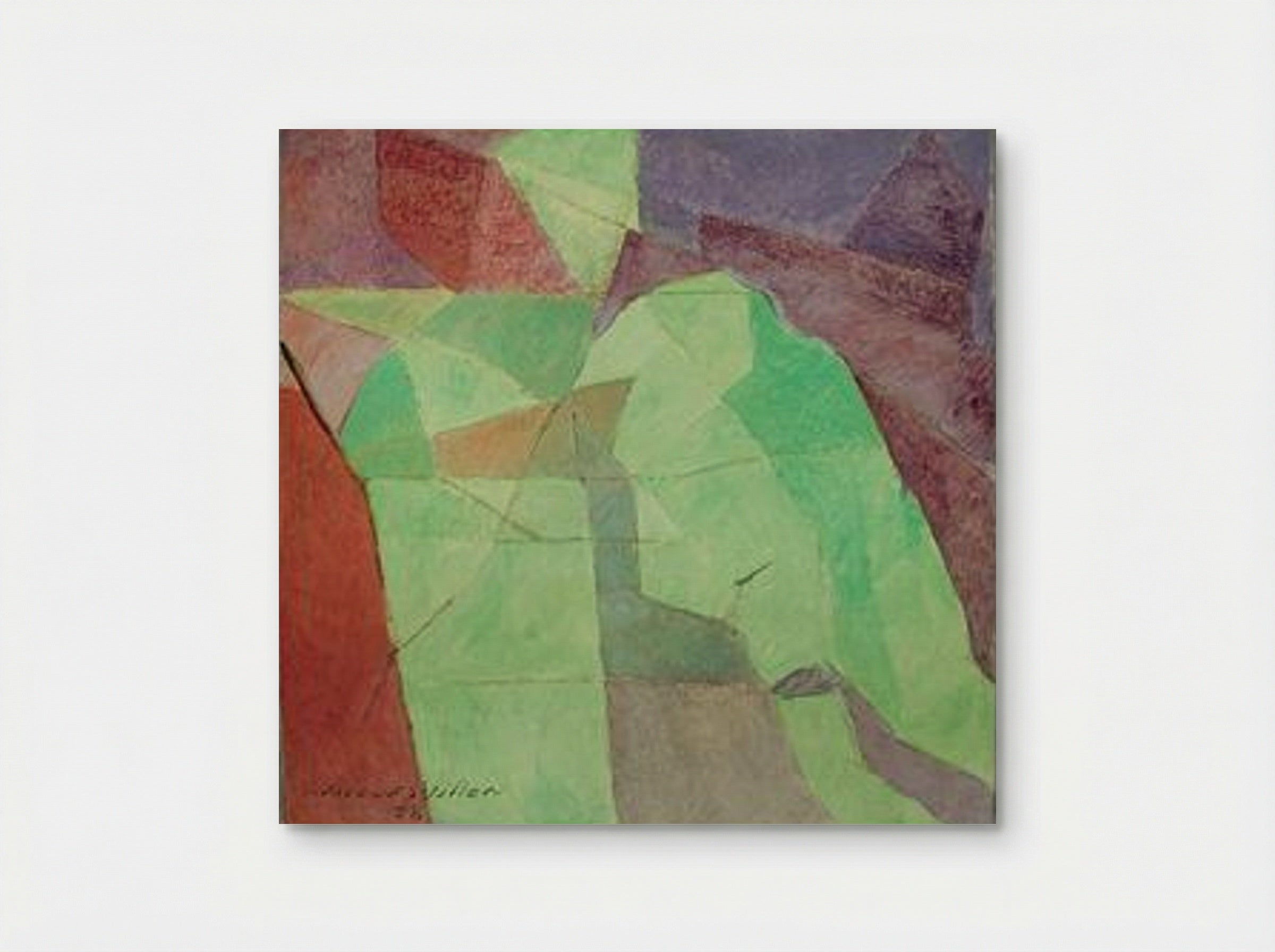 Man Sitting - Jacques Villon - Poster