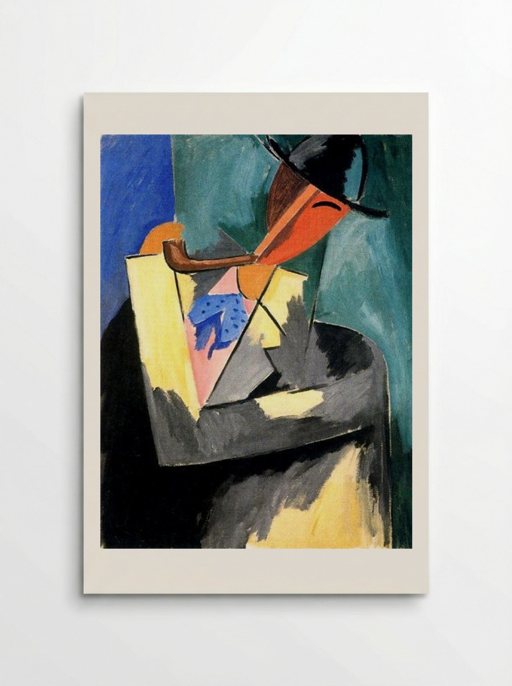 Man Smoking - Alberto Magnelli - Poster