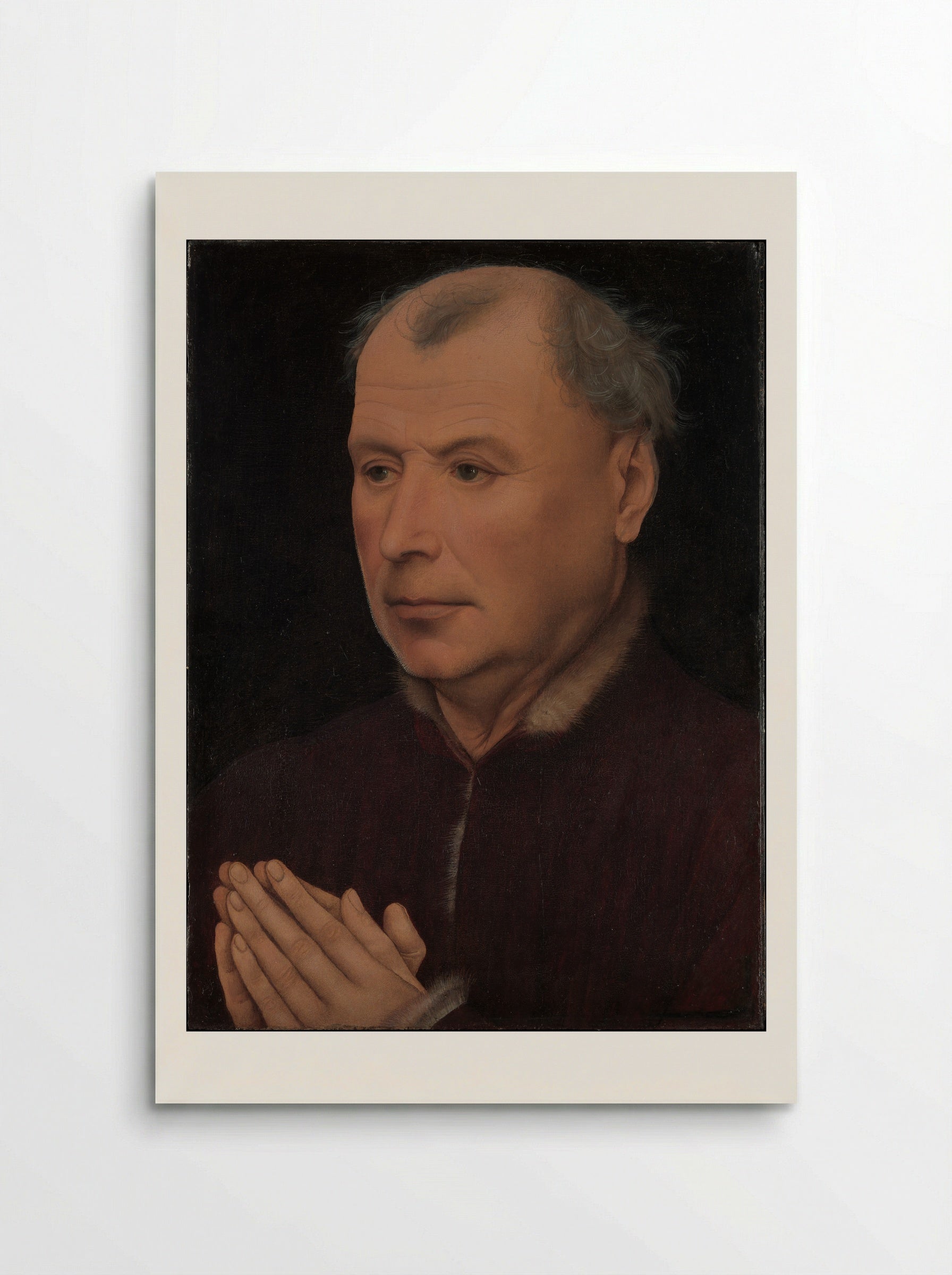 Man in Prayer - Rogier van der Weyden - Poster