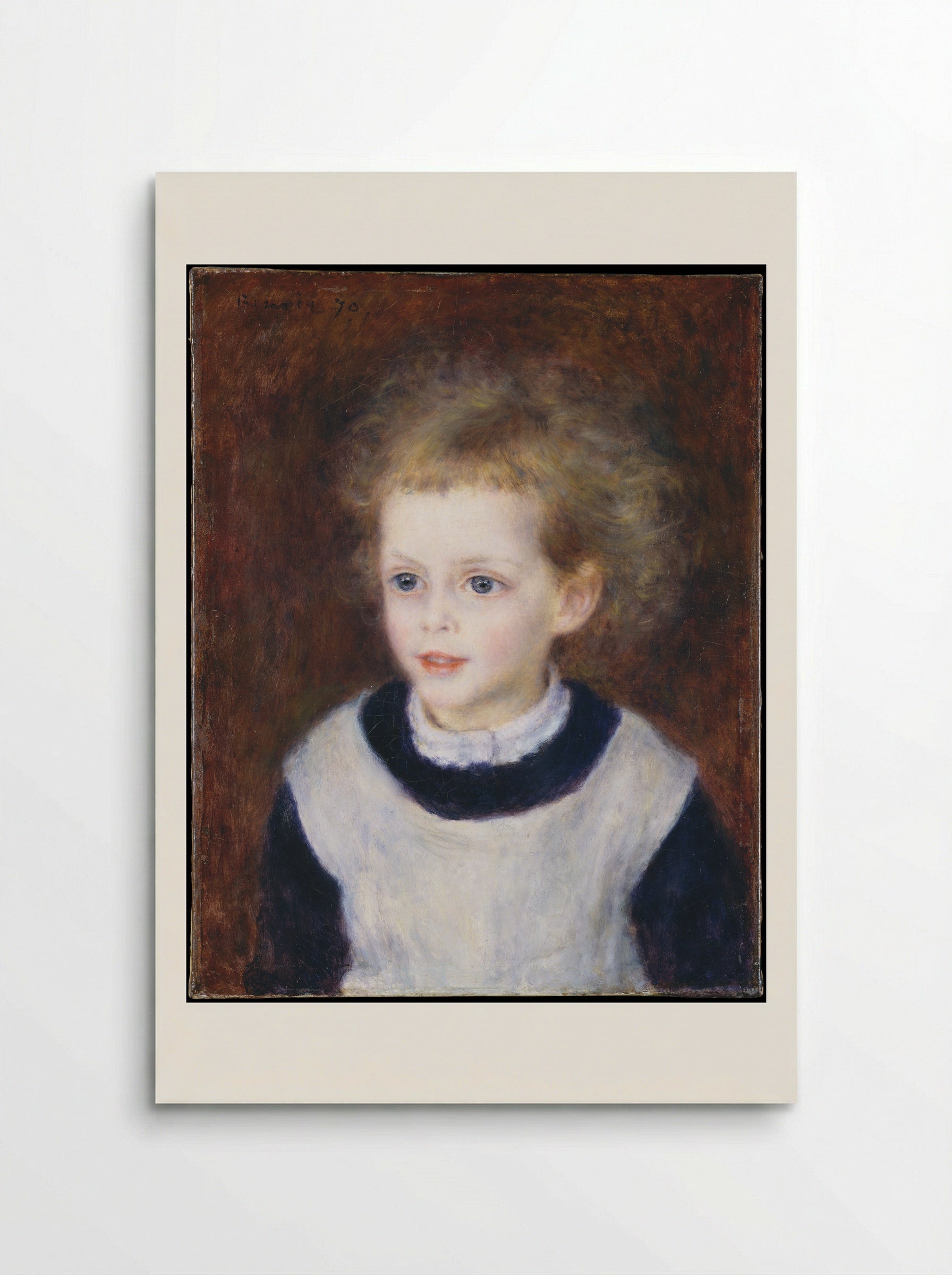 Marguerite-Thérèse (Margot) Berard - Auguste Renoir - Poster