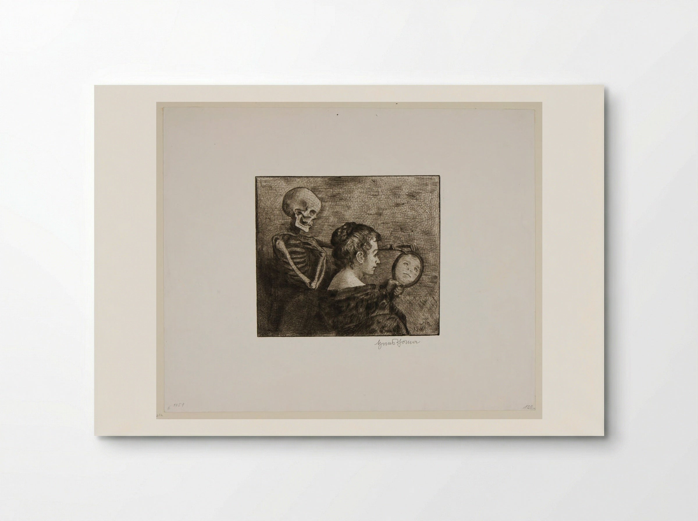 Memento Mori - Hans Thoma - Poster