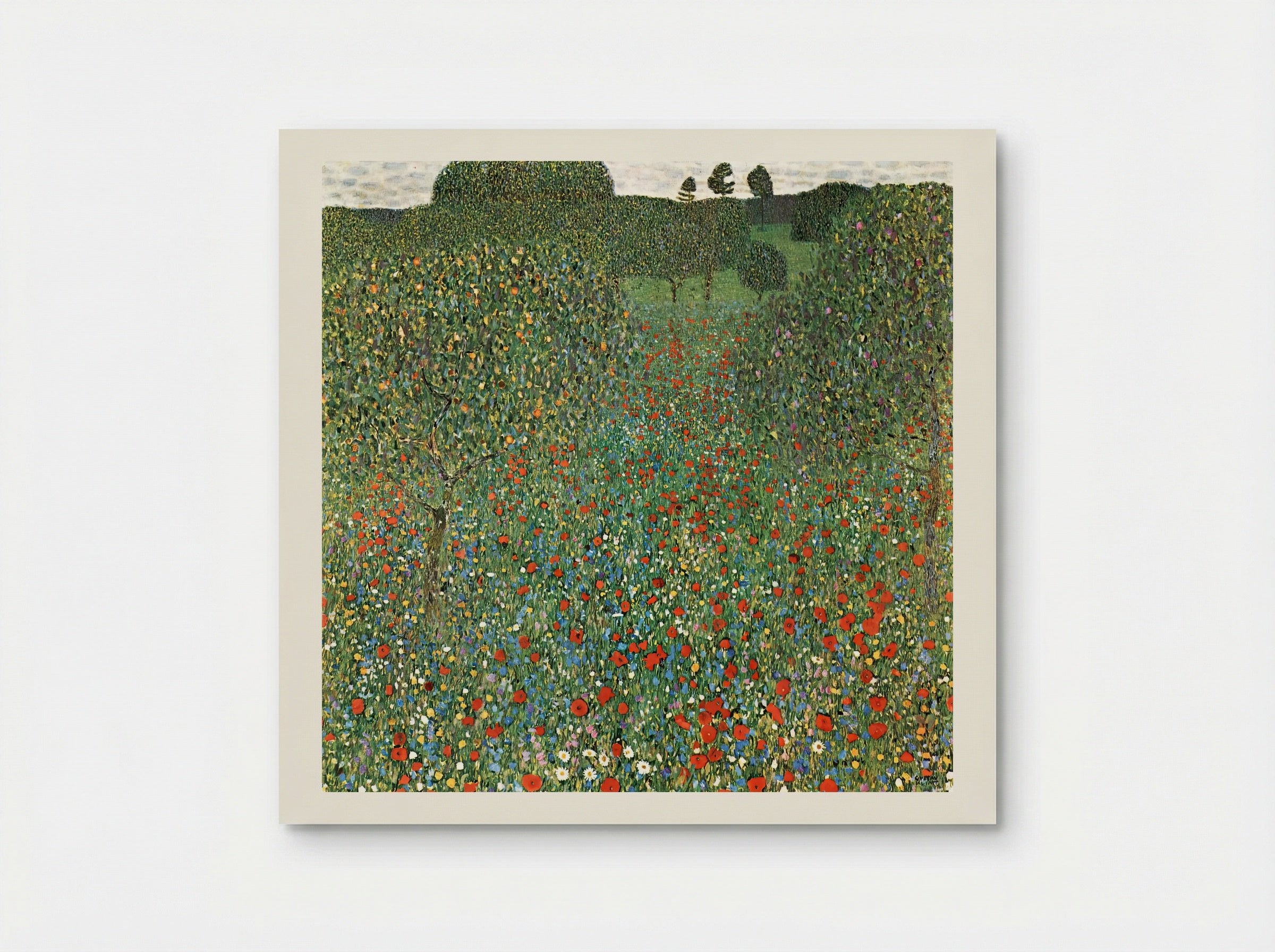 Mohnfeld - Gustav Klimt - Poster