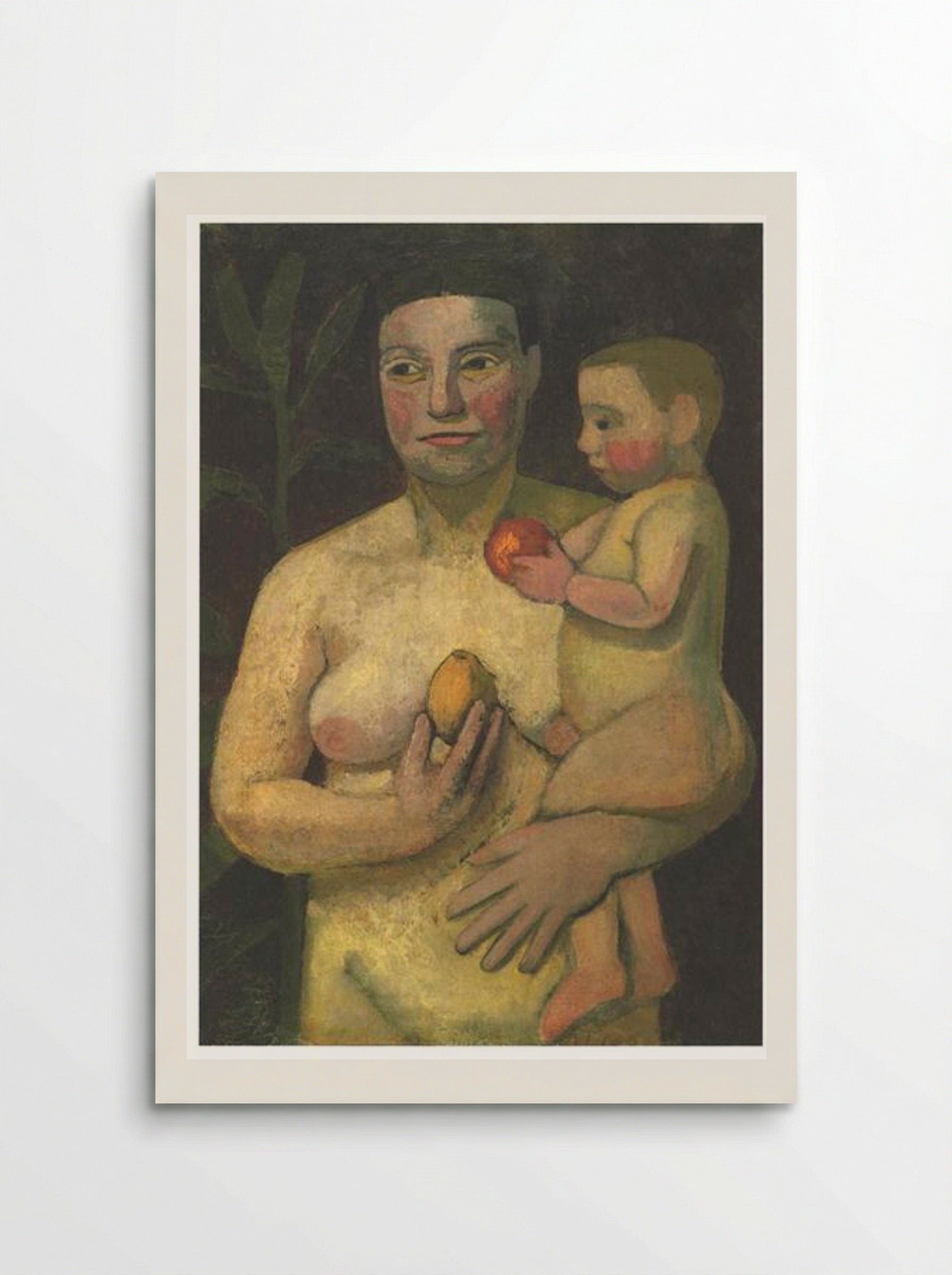 Mother and Child - Paula Modersohn-Becker - Poster
