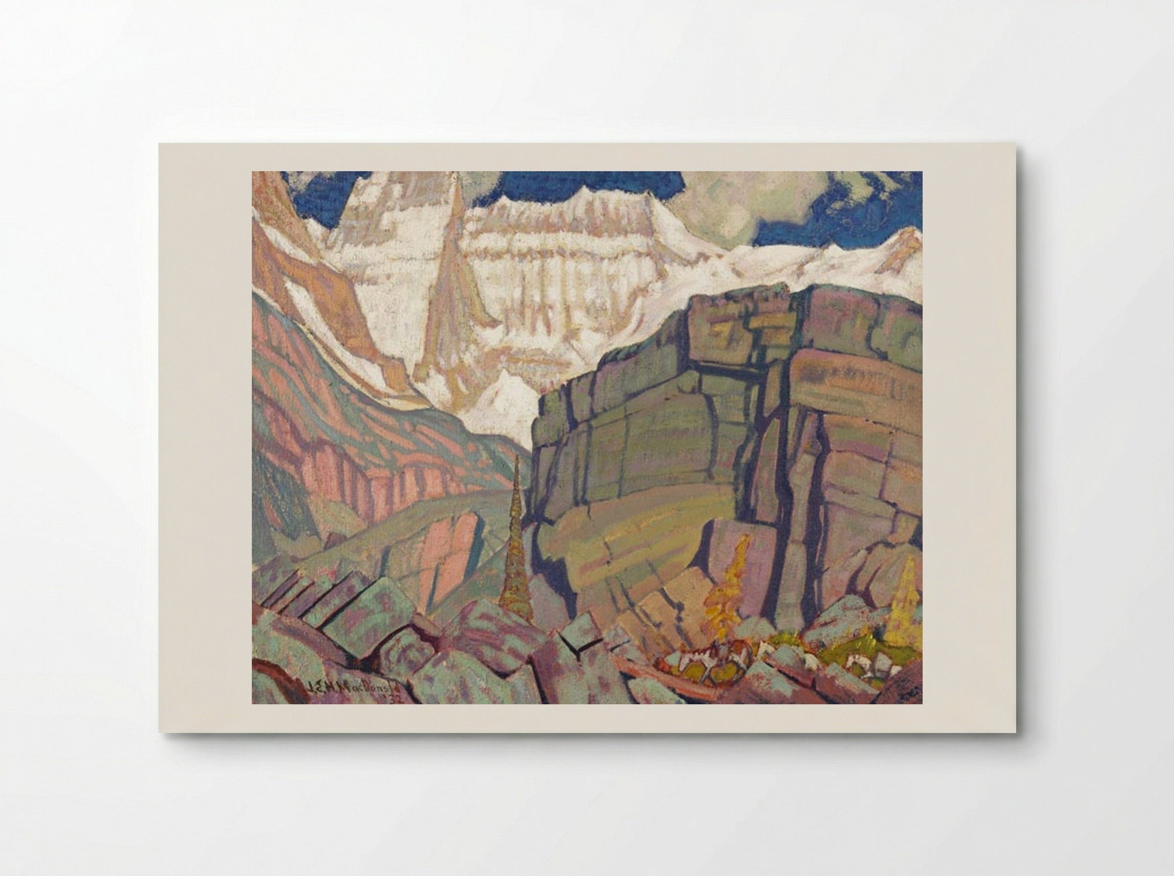 Mount Lefroy - J. E. H. MacDonald - Poster
