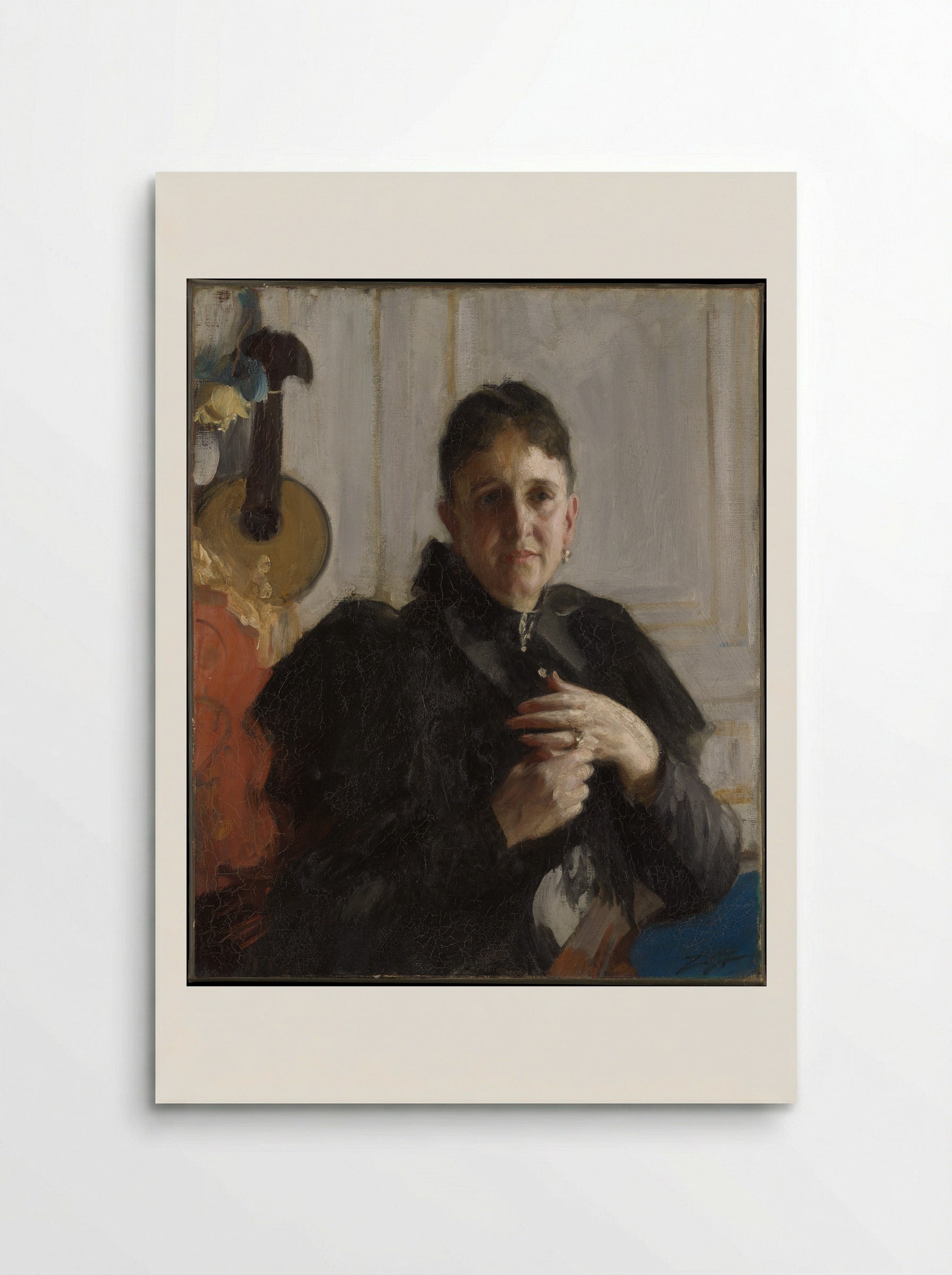 Mrs. John Crosby Brown (Mary Elizabeth Adams, 1842–1918) - Anders Zorn - Poster