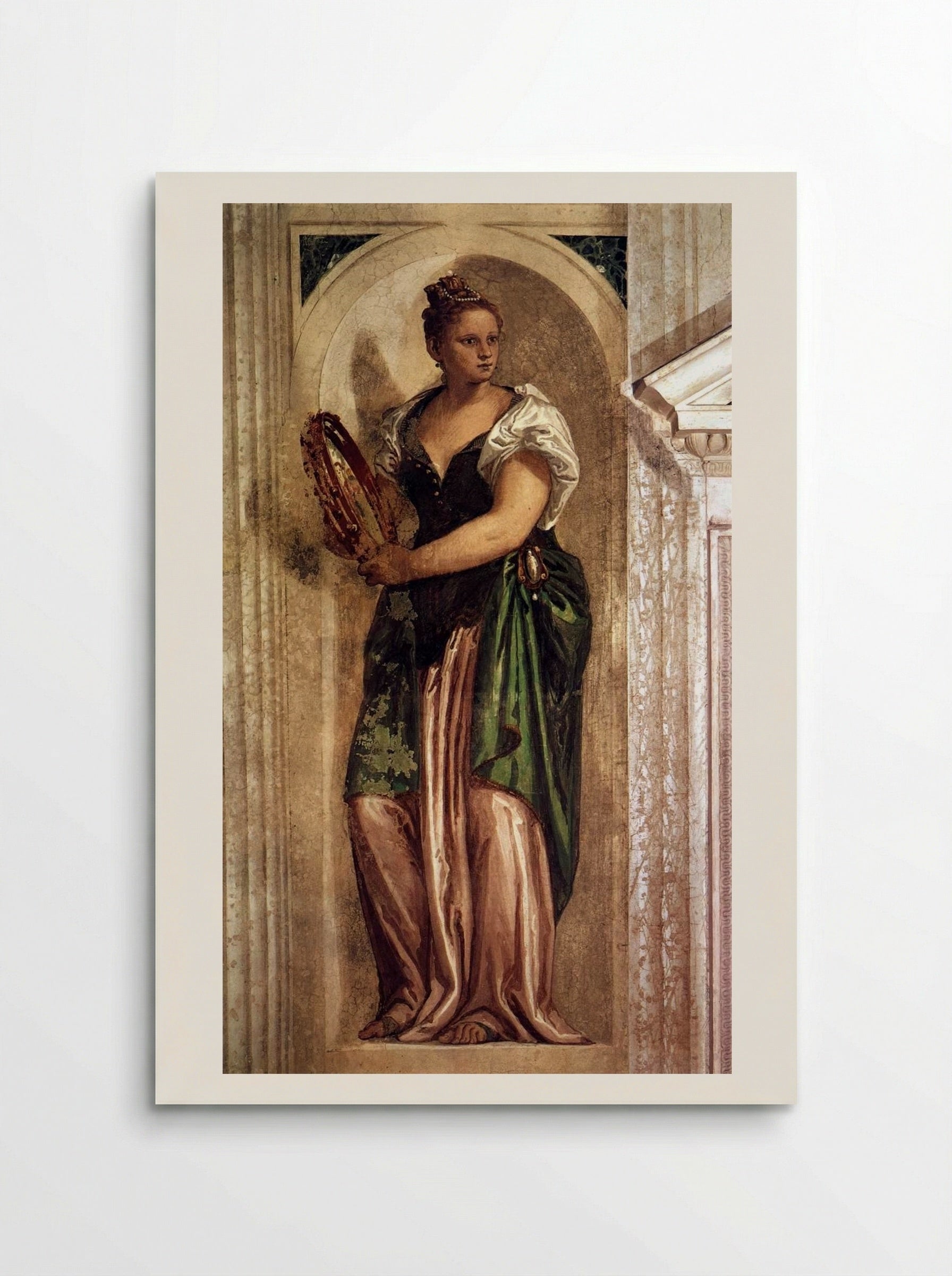 Muse with Tambourine - Paolo Veronese - Poster