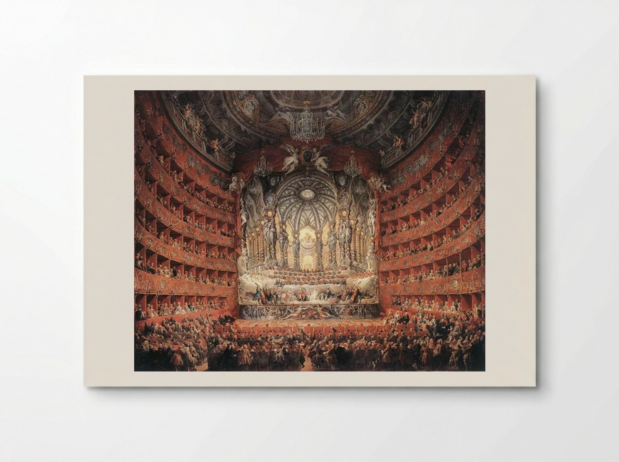 Musical Fête - Giovanni Paolo Panini - Poster
