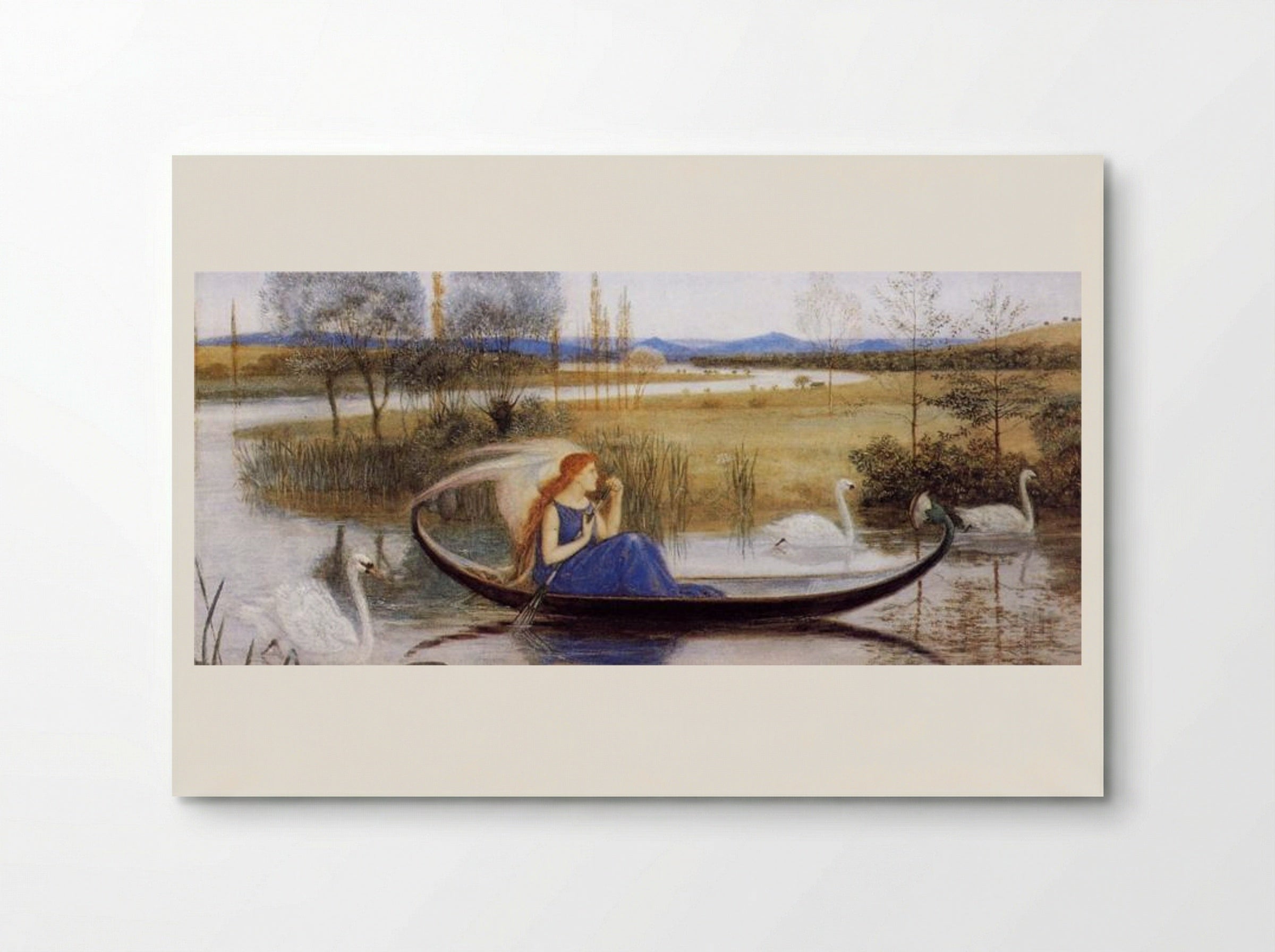 My Soul is an Enchanted Boat - Walter Crane - Poster