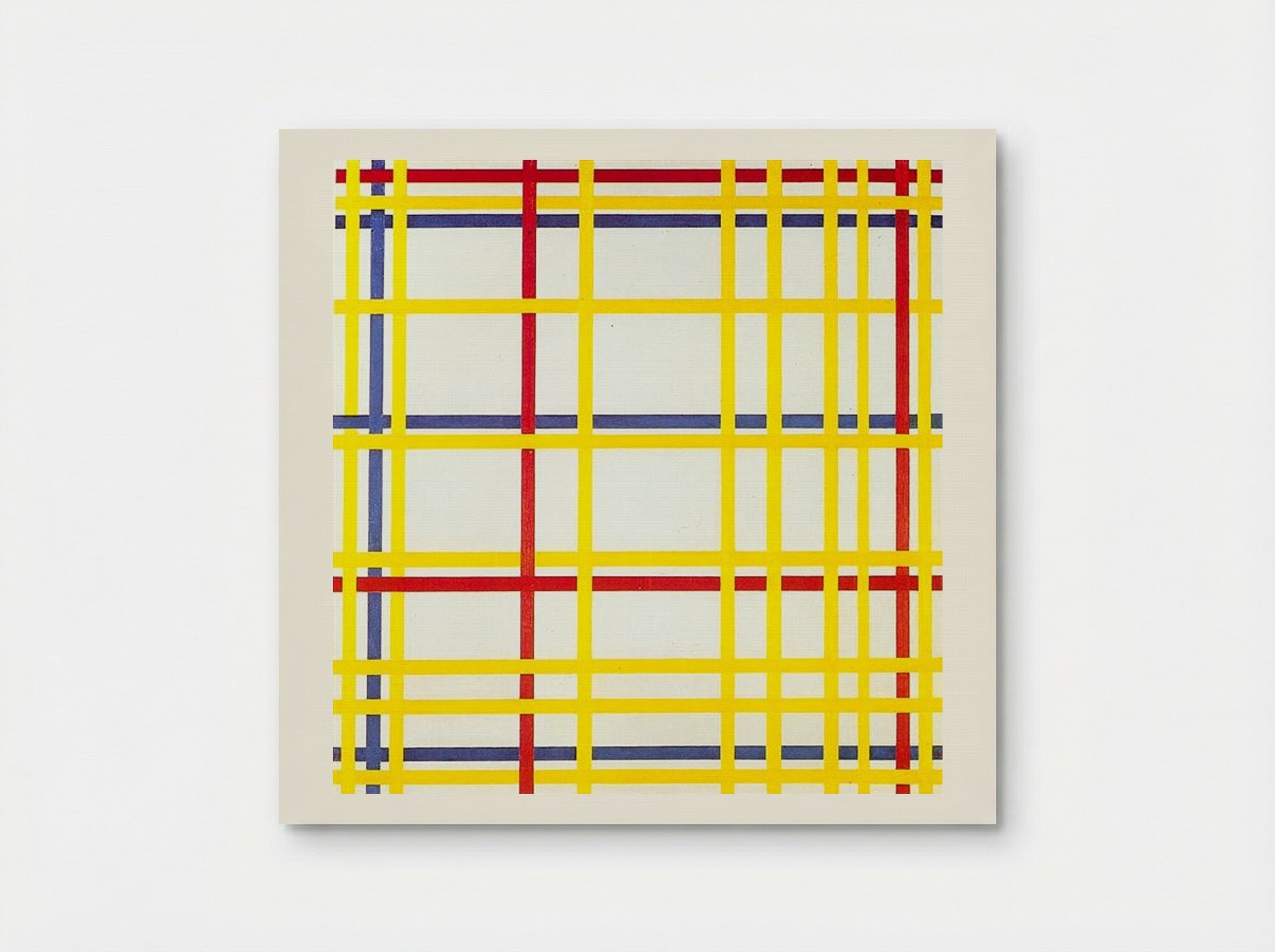 New York City I - Piet Mondrian - Poster