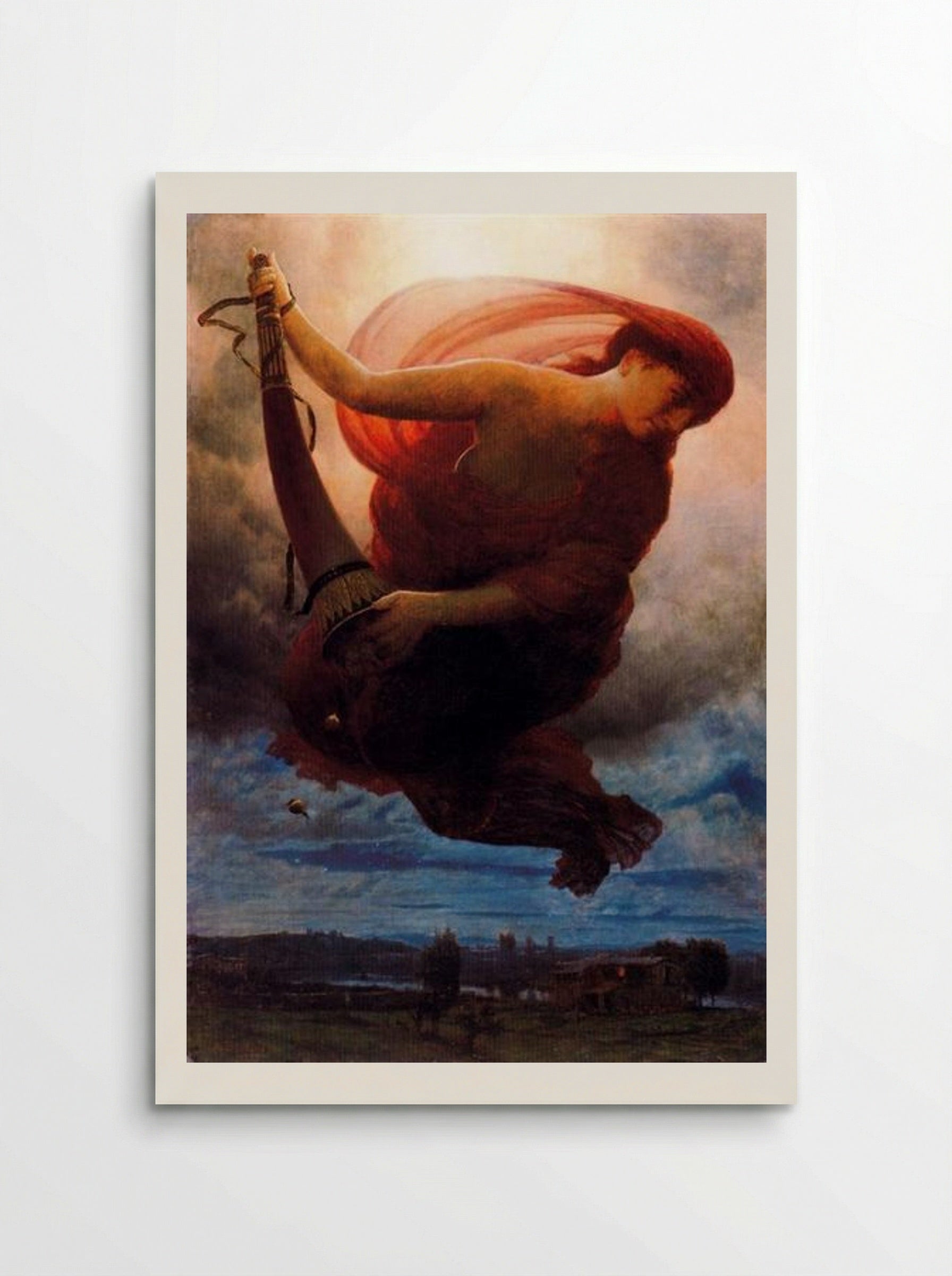 Night - Arnold Böcklin - Poster