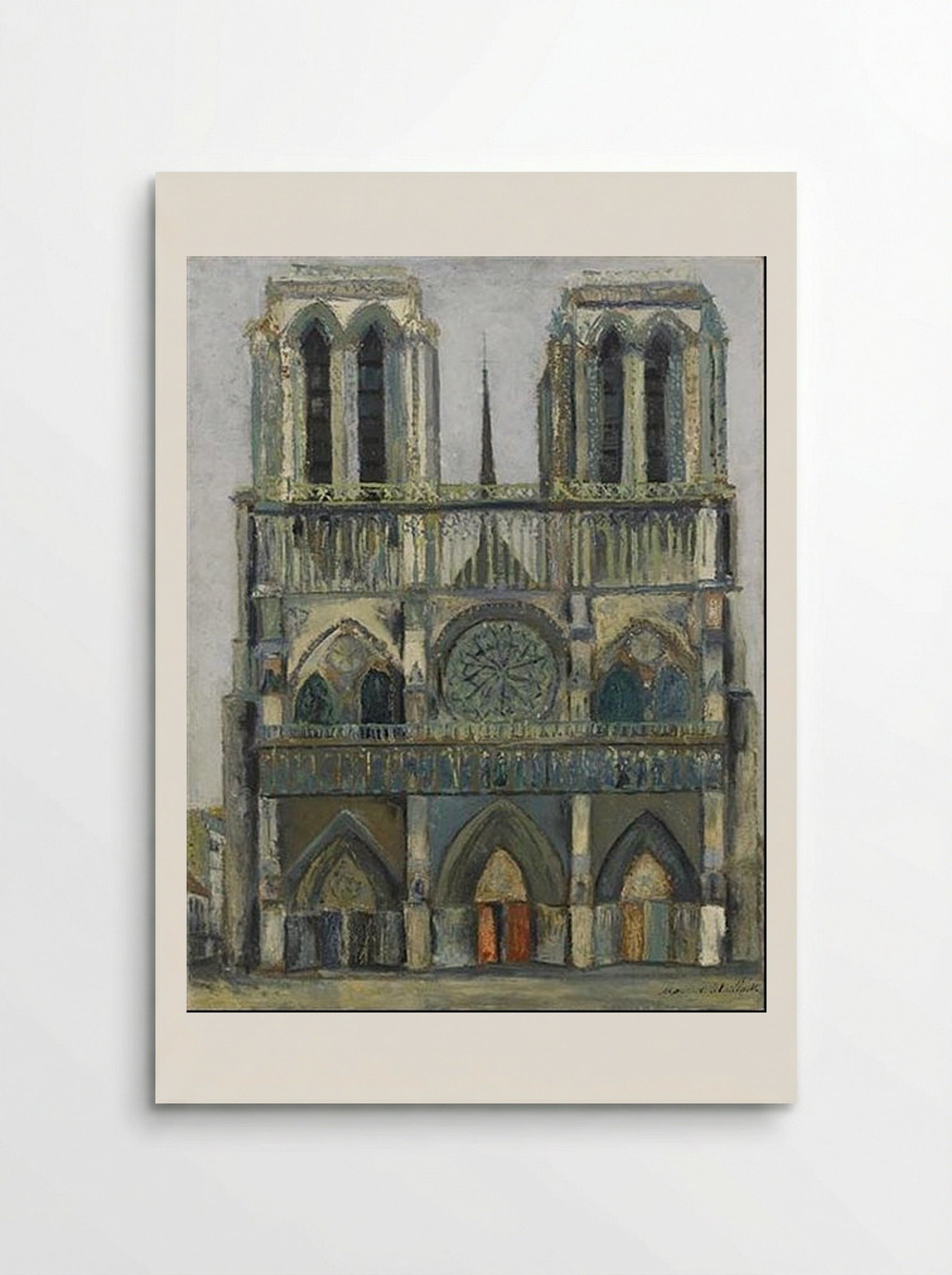 Notre Dame - Maurice Utrillo - Poster