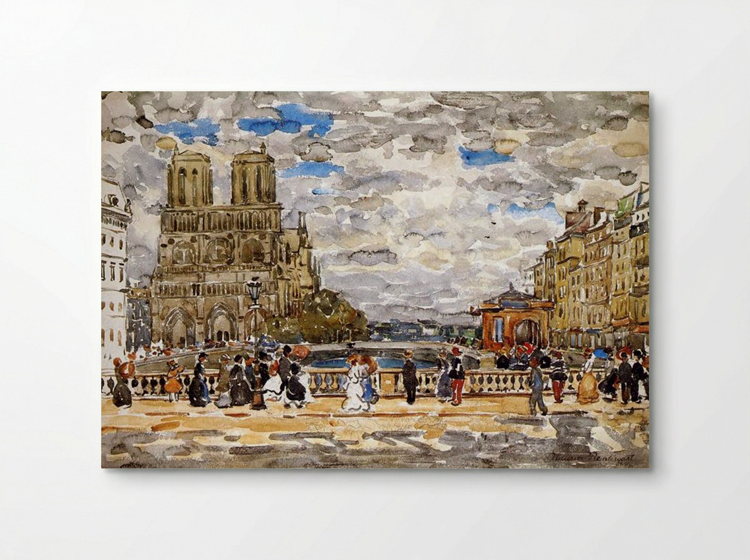 Notre Dame - Maurice Prendergast - Poster