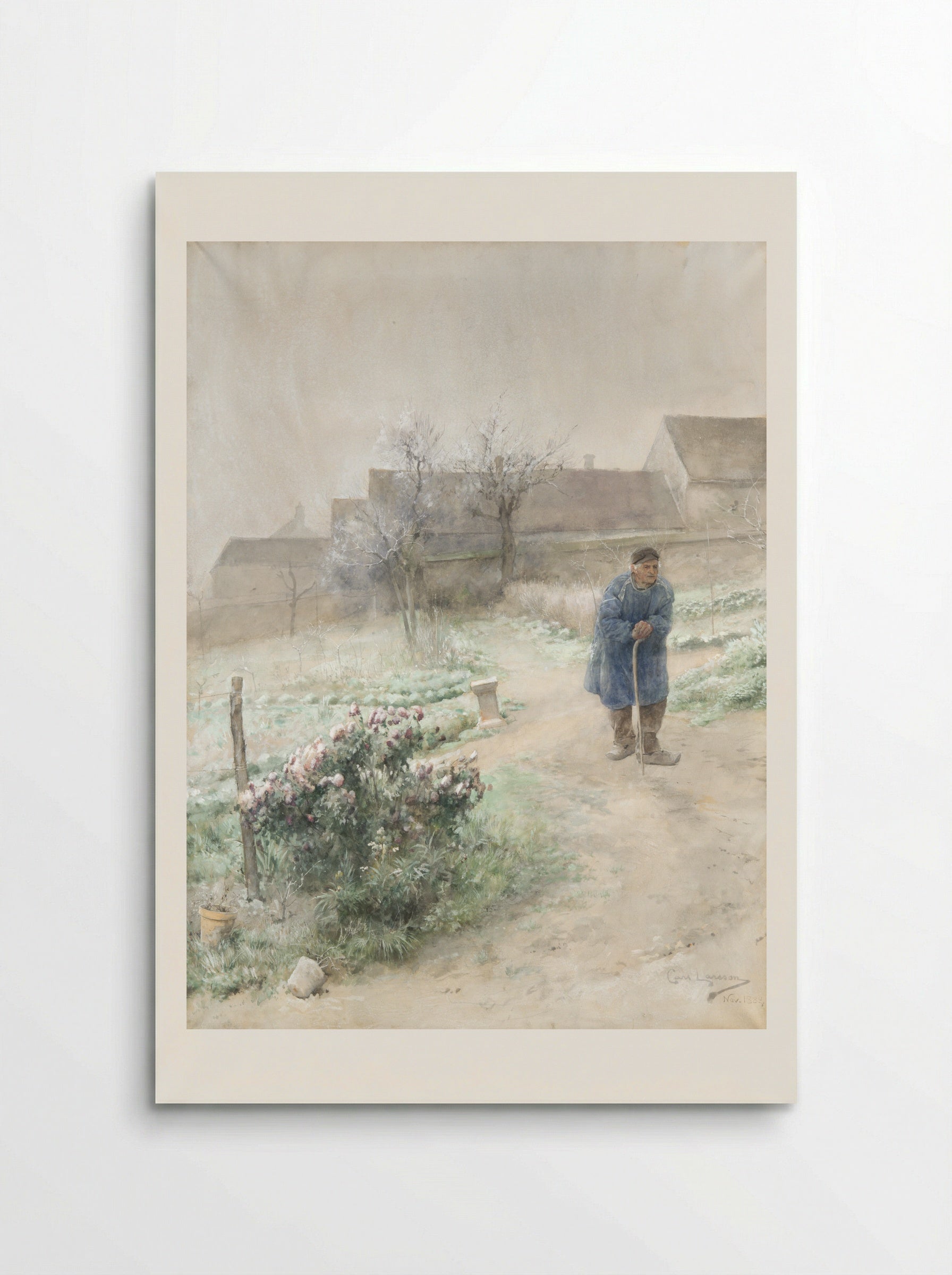 November - Carl Larsson - Poster