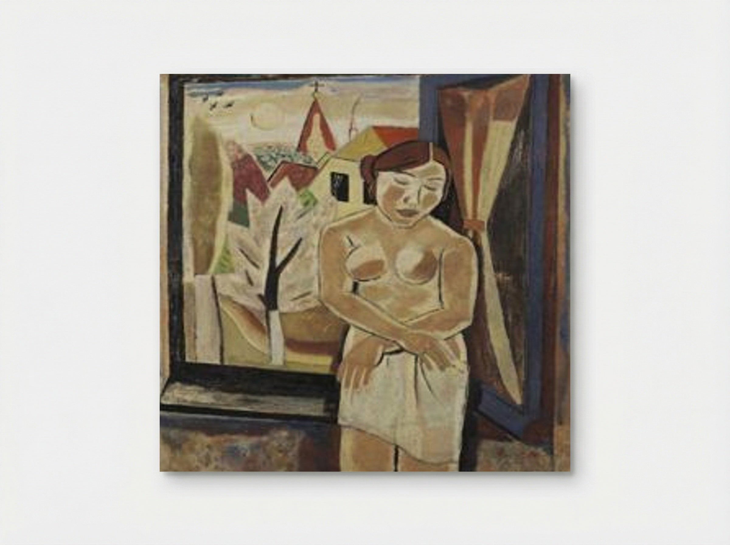 Nude by a Window - Gustave de Smet - Poster