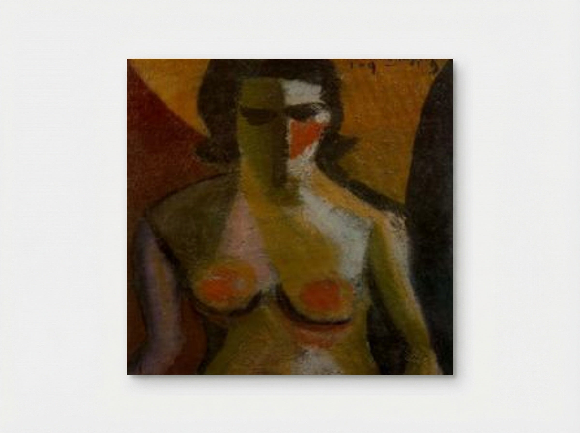 Nude - René Magritte - Poster