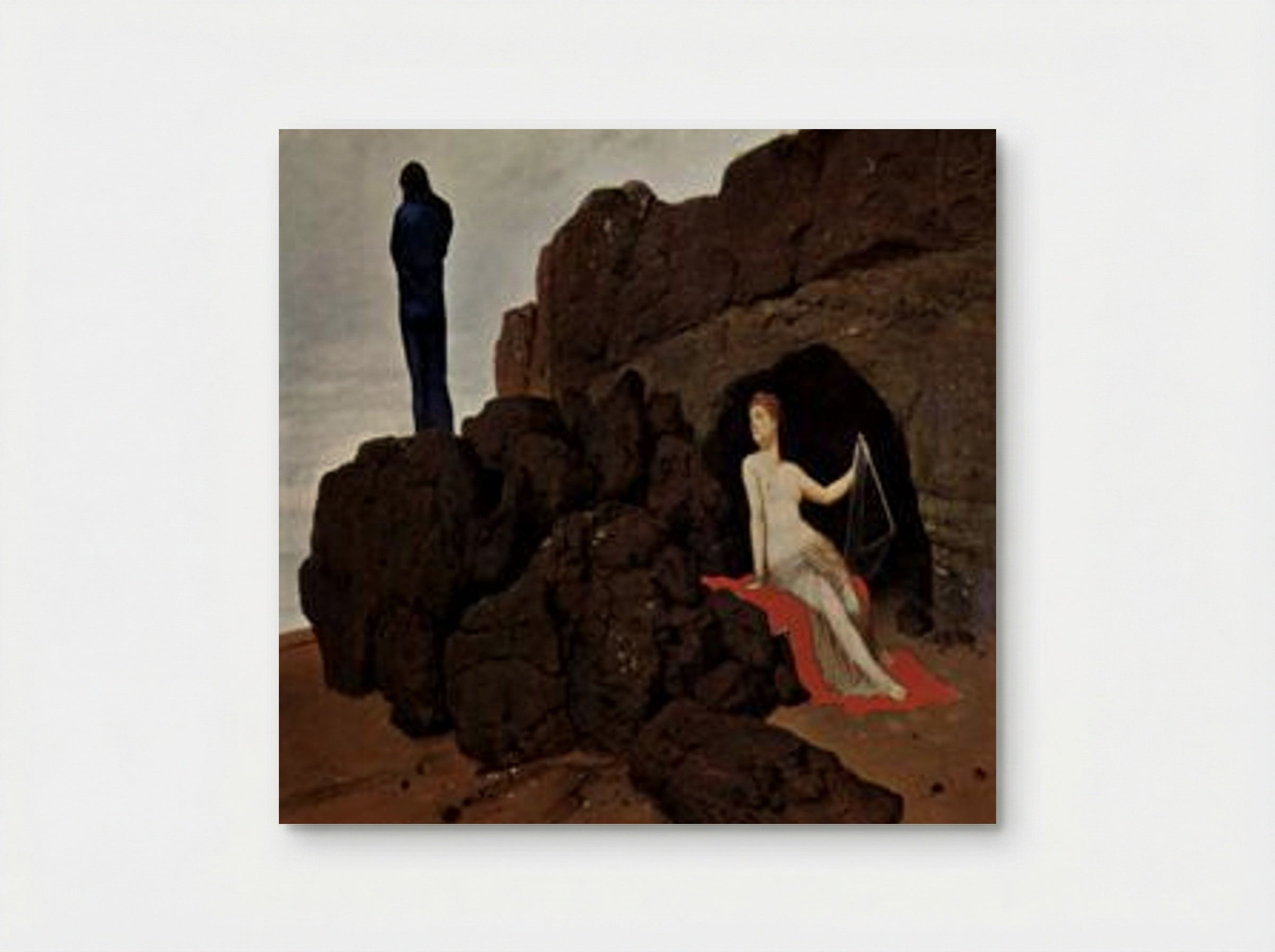 Odysseus und Kalypso - Arnold Böcklin - Poster