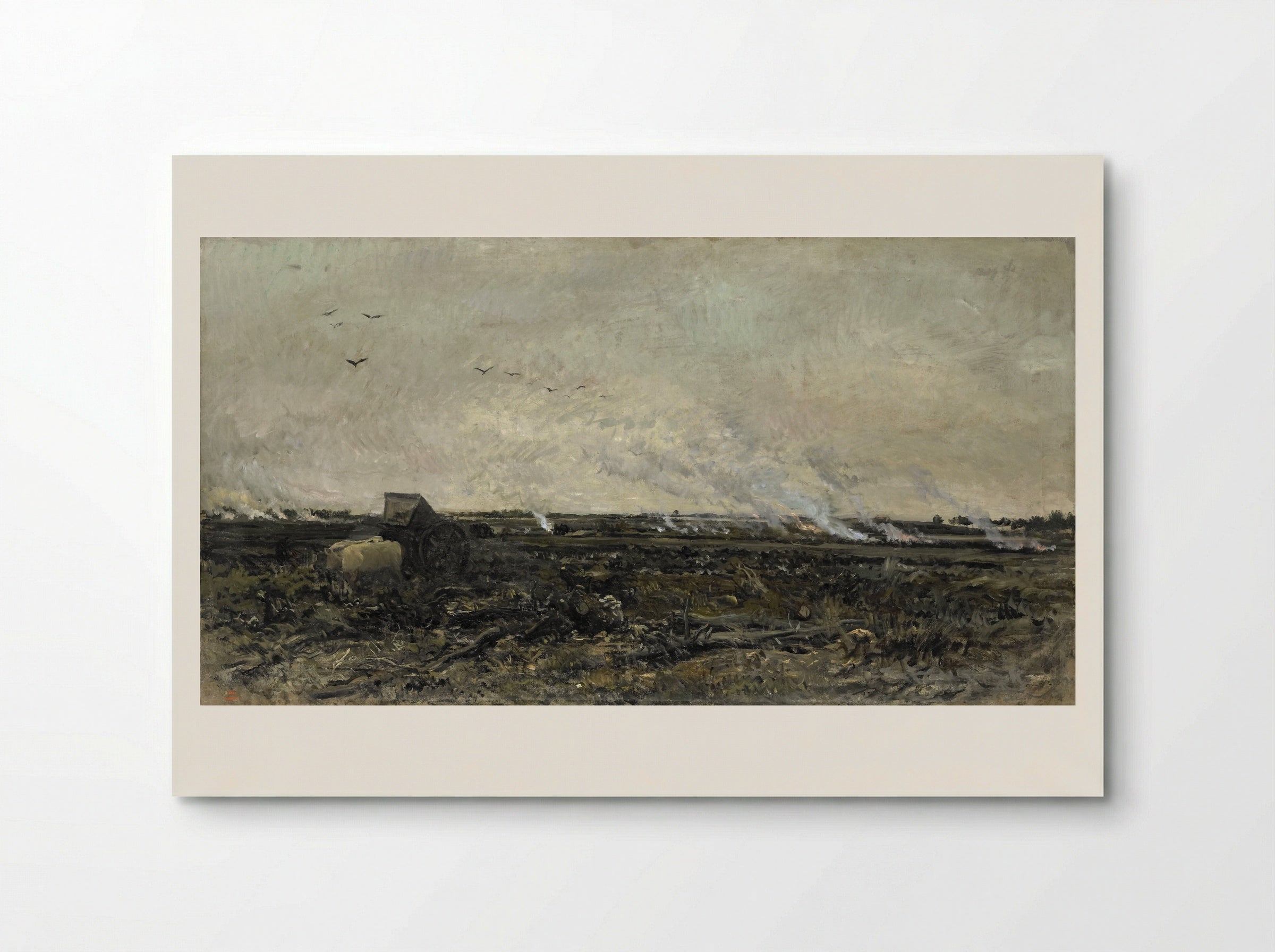 Oktober - Charles-François Daubigny - Poster