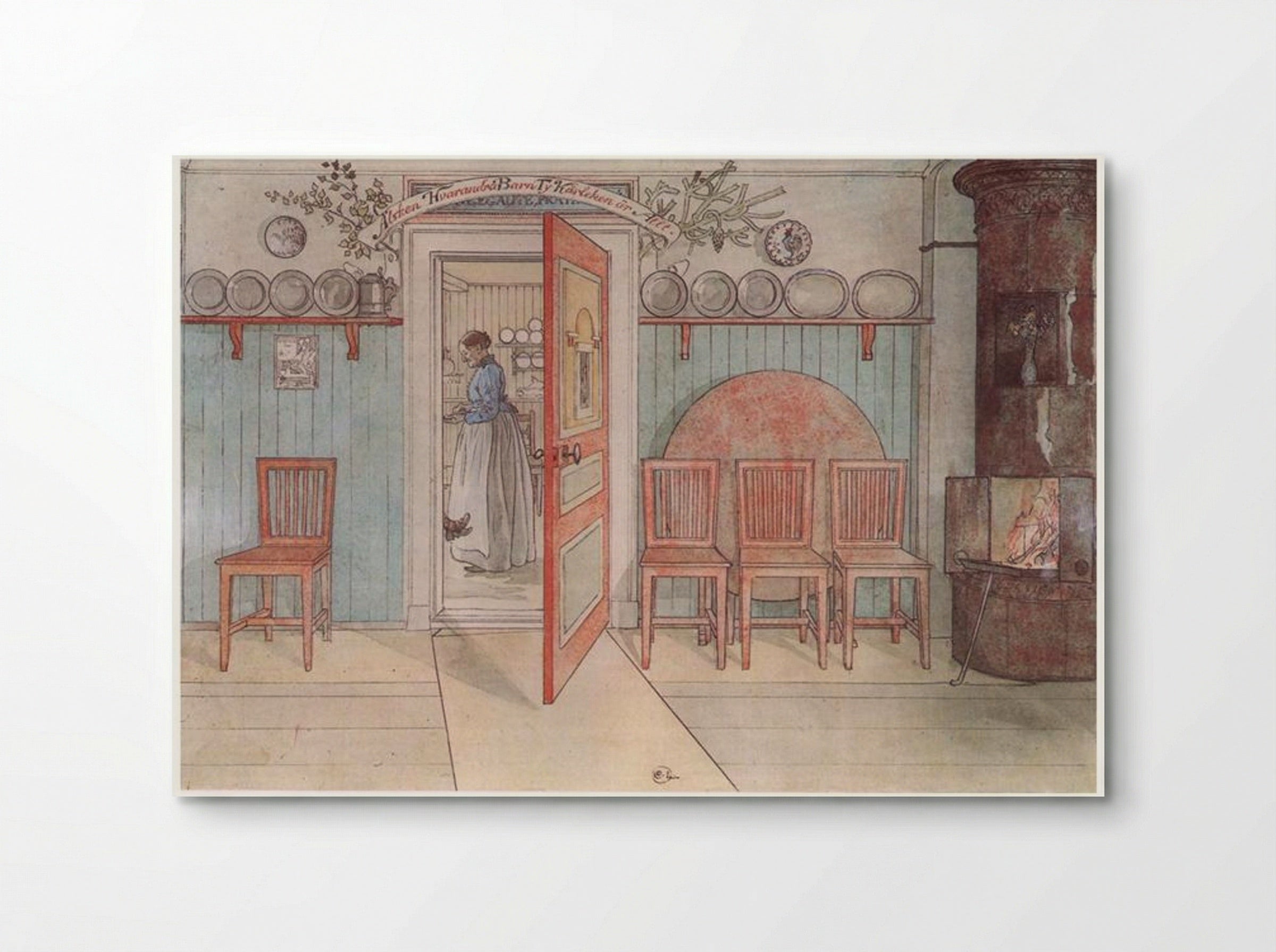 Old Anna - Carl Larsson - Poster