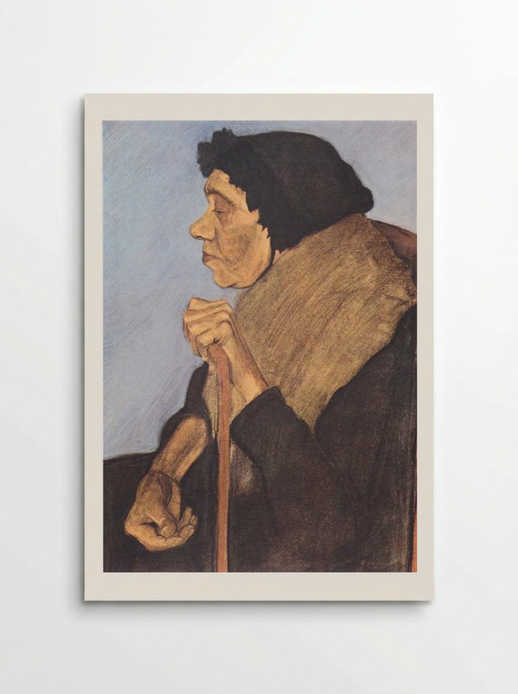 Old Blind Woman - Paula Modersohn-Becker - Poster