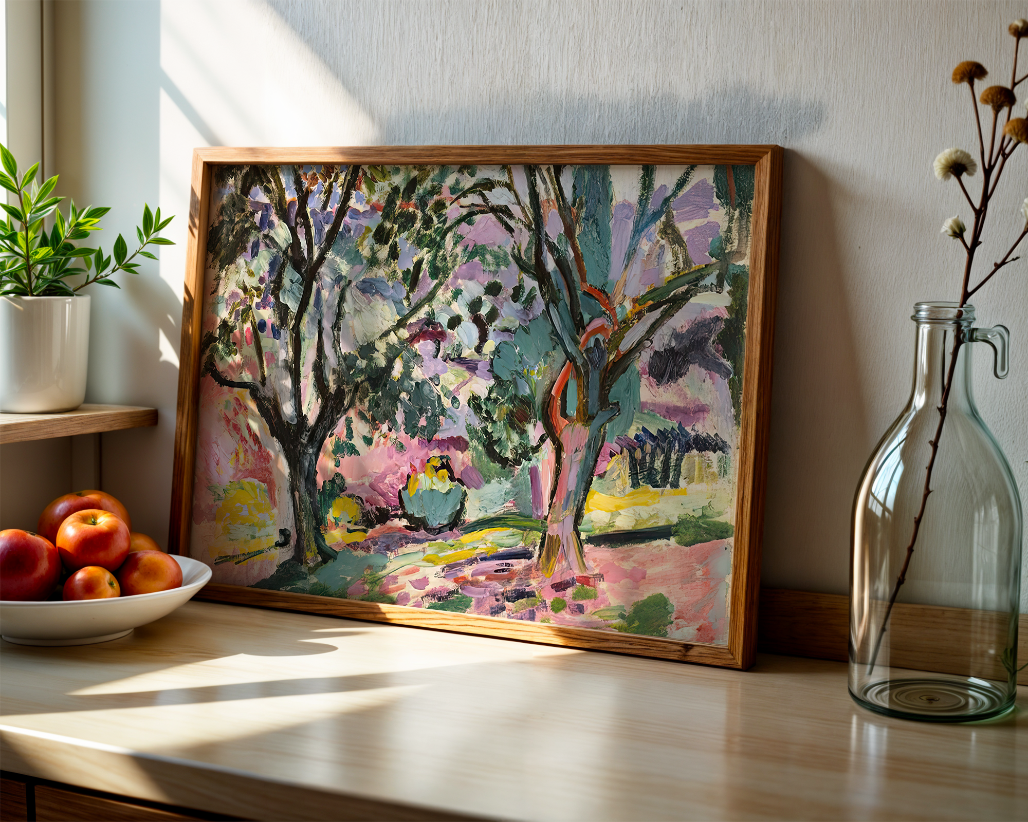 Olive-Trees-at-Collioure-by-Henri-Matisse-–-Fauvist-Landscape-Print mockup