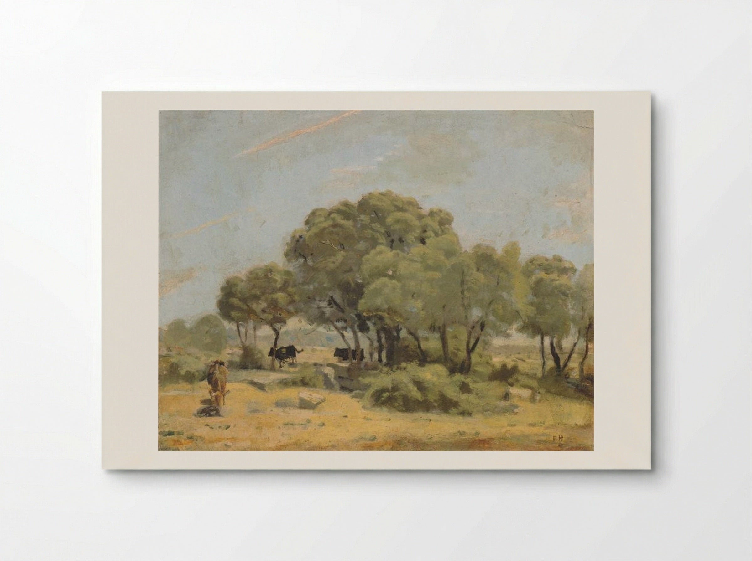 Olive Trees in Spain - Ferdinand Hodler - Poster