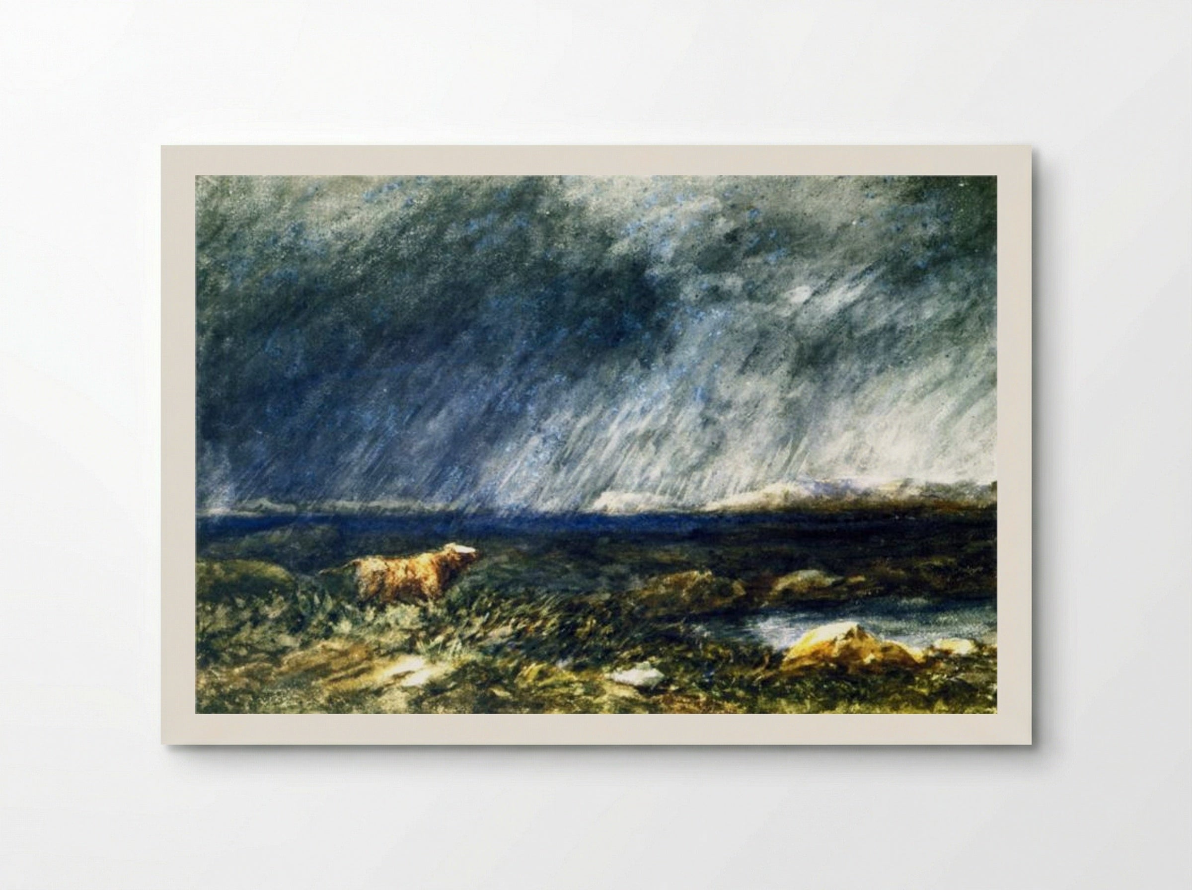 On the Moors, near Bettws-y-Coed - David Cox - Poster
