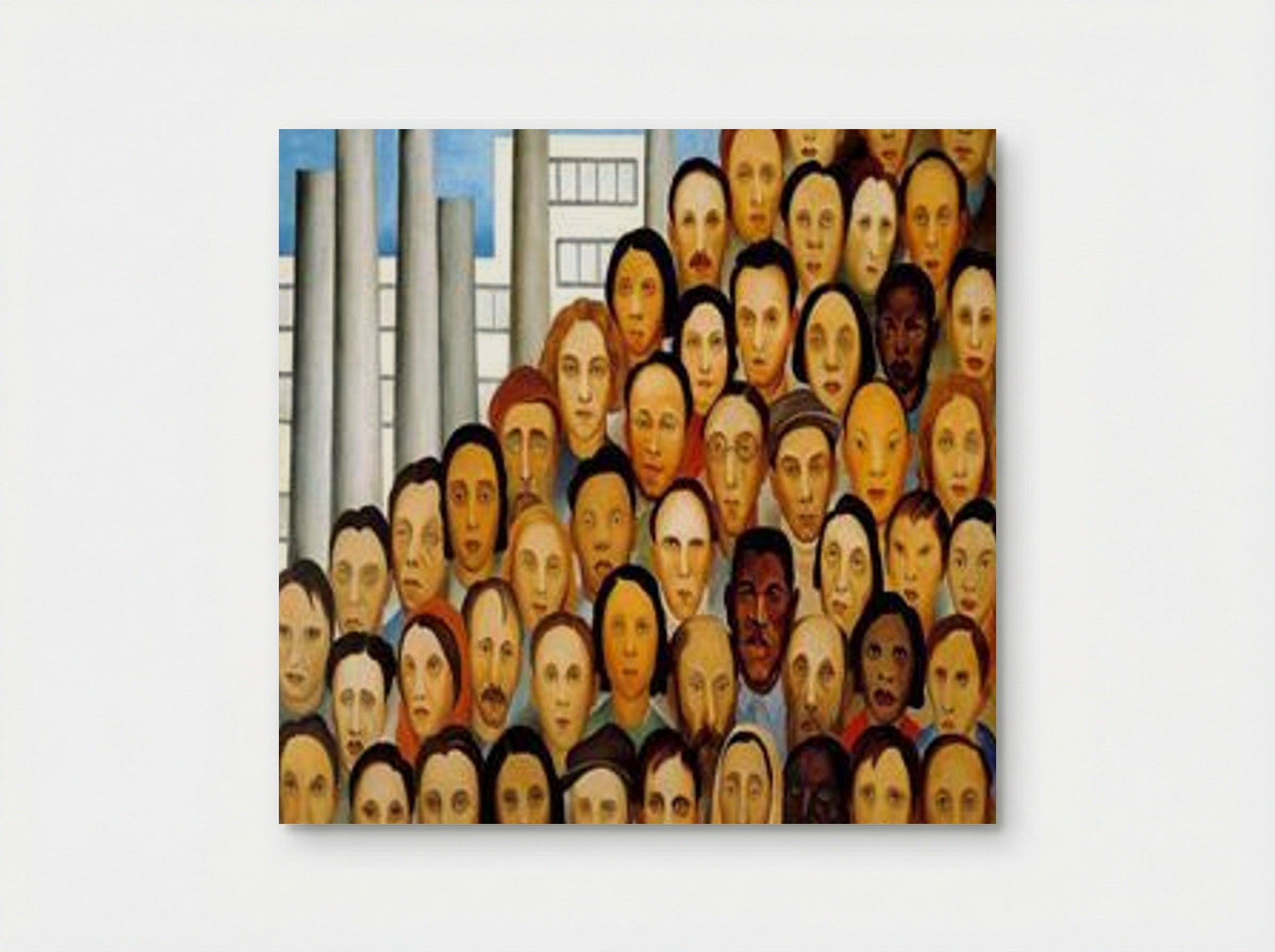 Operários - Tarsila do Amaral - Poster