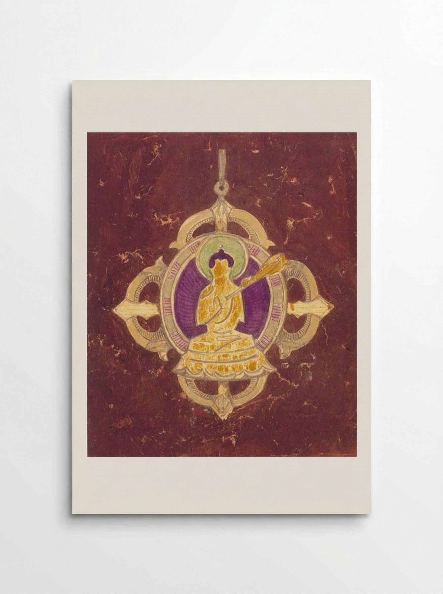 Order of Buddha All-Conquering - Nicholas Roerich - Poster