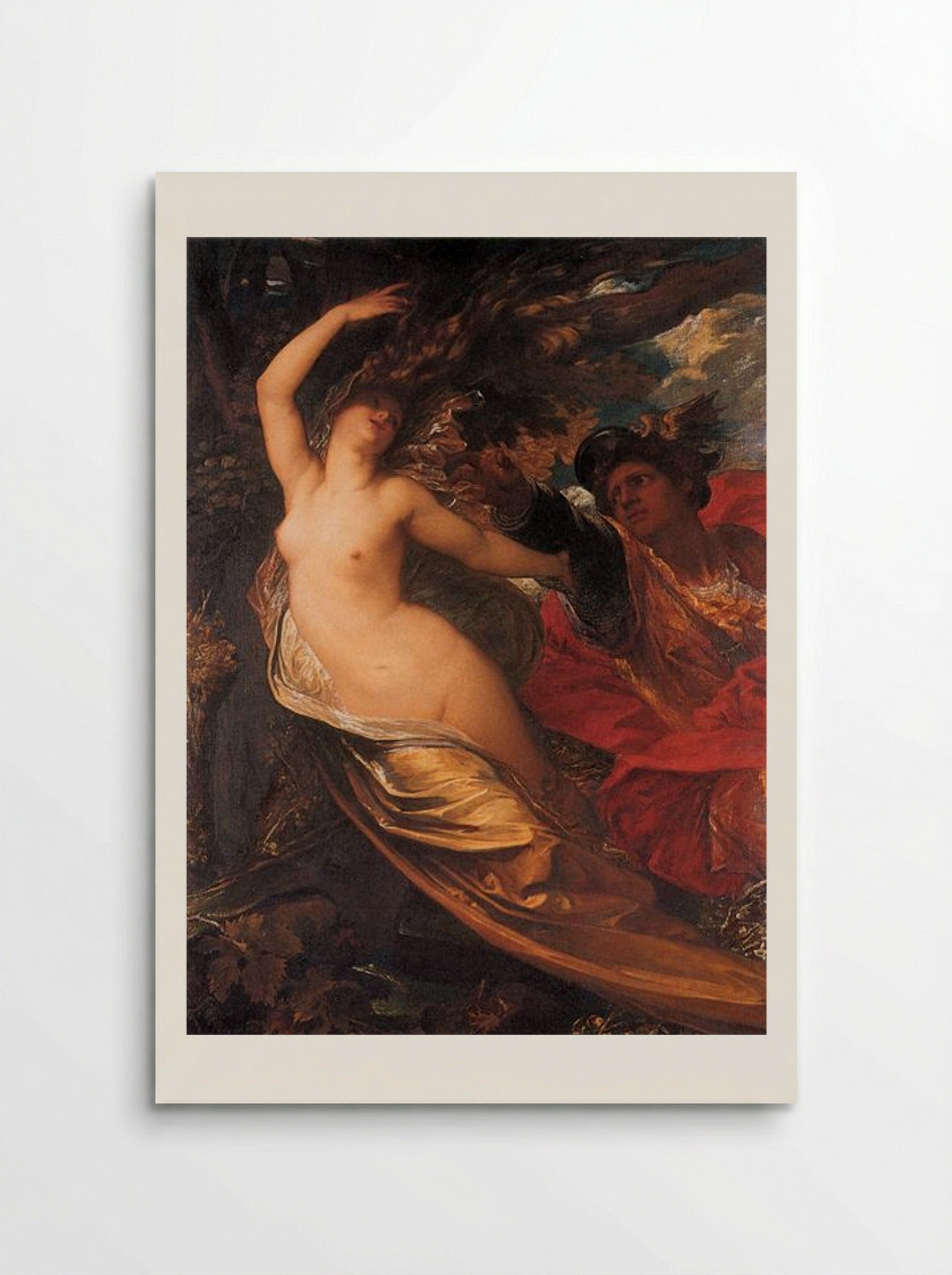 Orlando Pursuing the Fata Morgana - George Frederic Watts - Poster