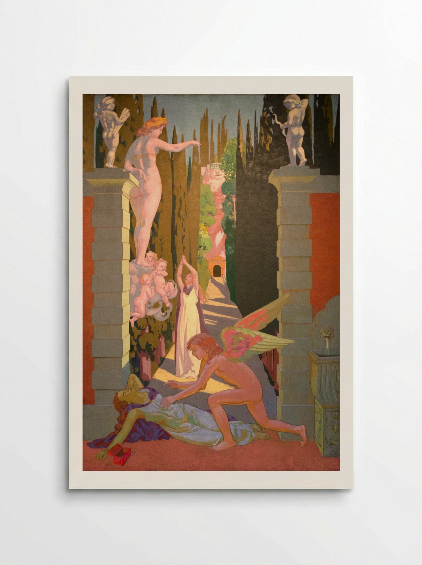 Panel 4. The Vengeance of Venus - Maurice Denis - Poster