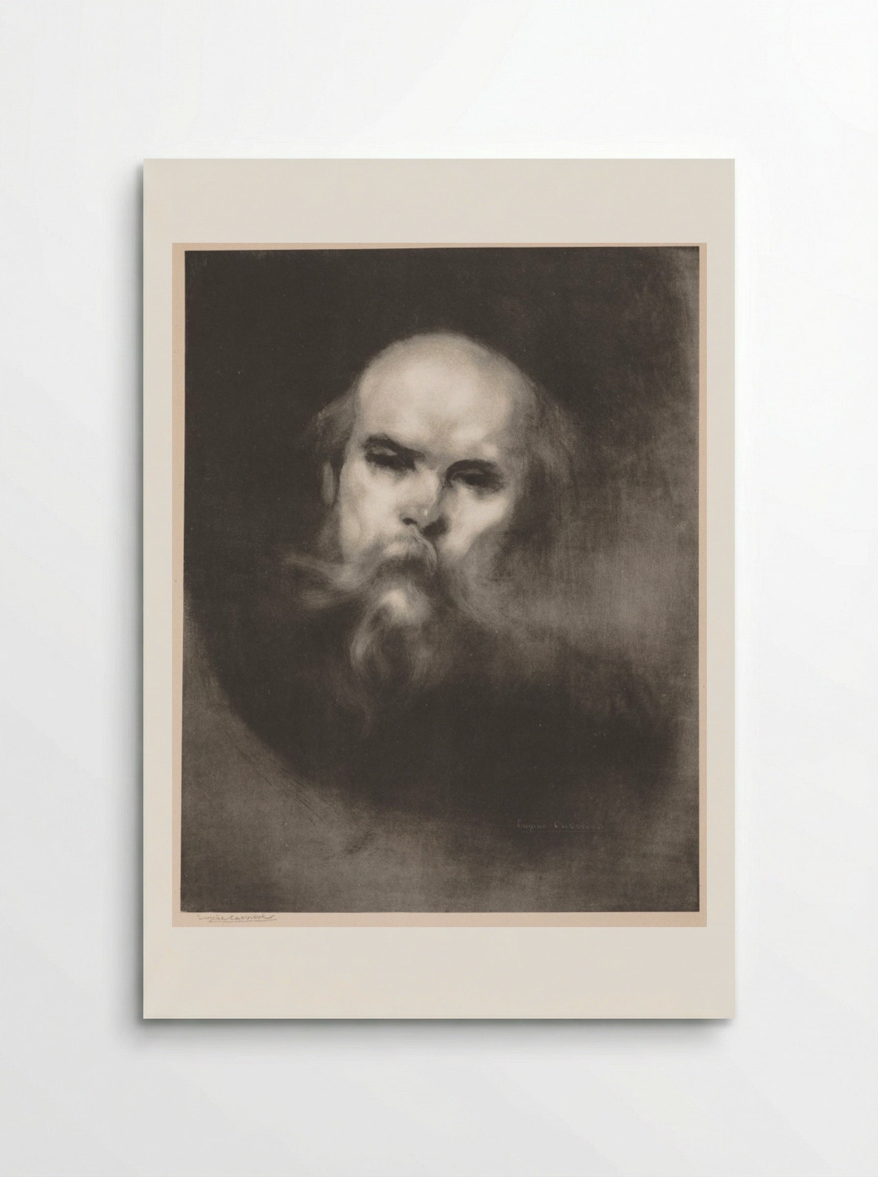 Paul Verlaine - Eugène Carrière - Poster