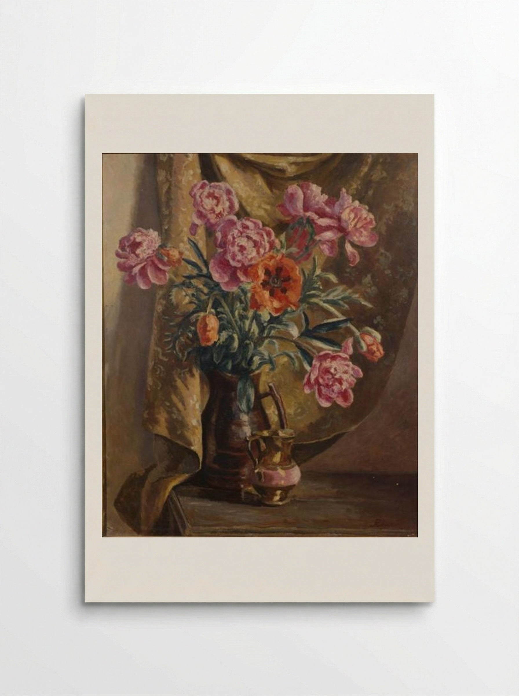 Peonies and Poppies - Roger Fry - Poster