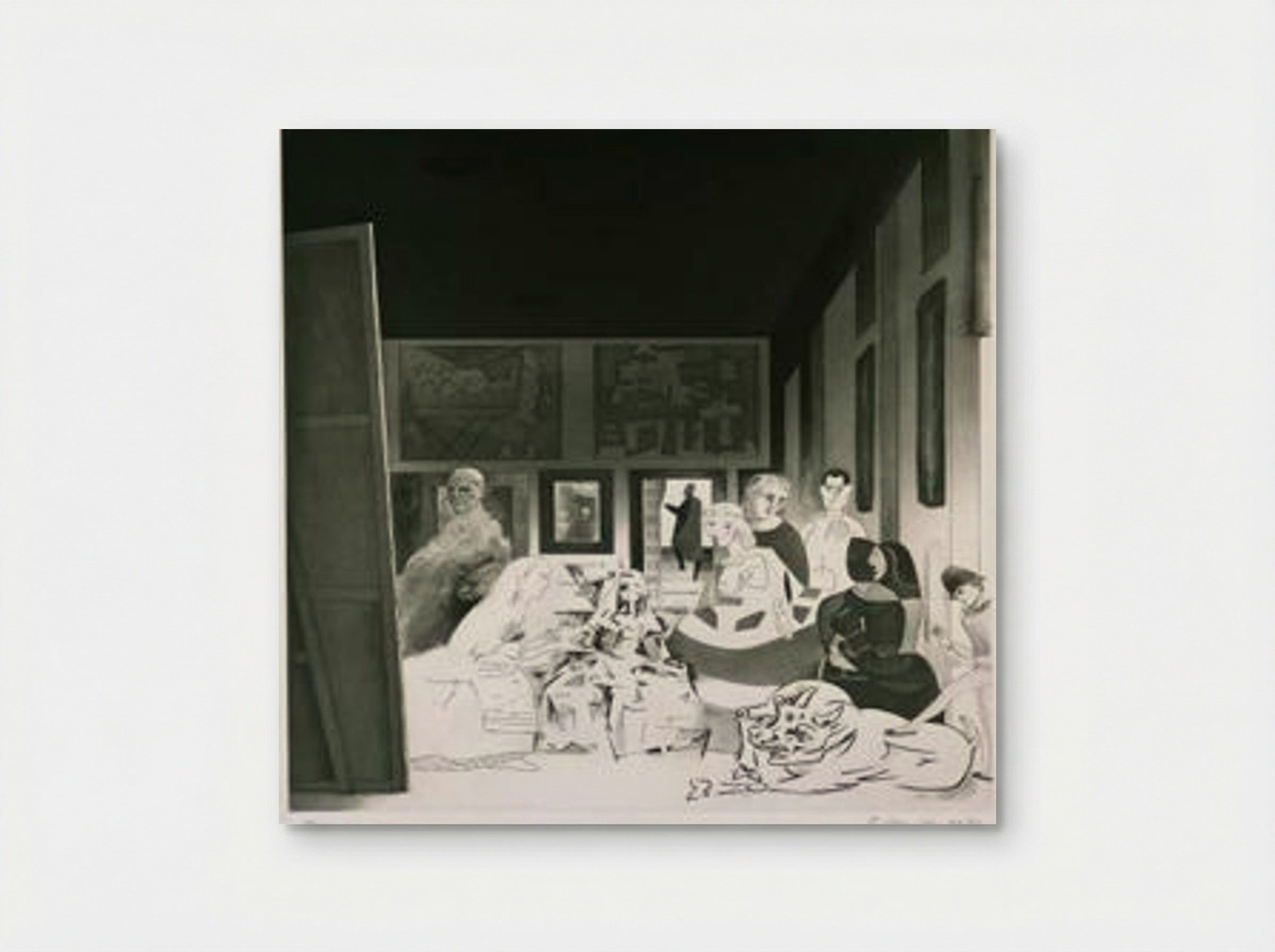 Picasso's Meninas - Richard Hamilton - Poster