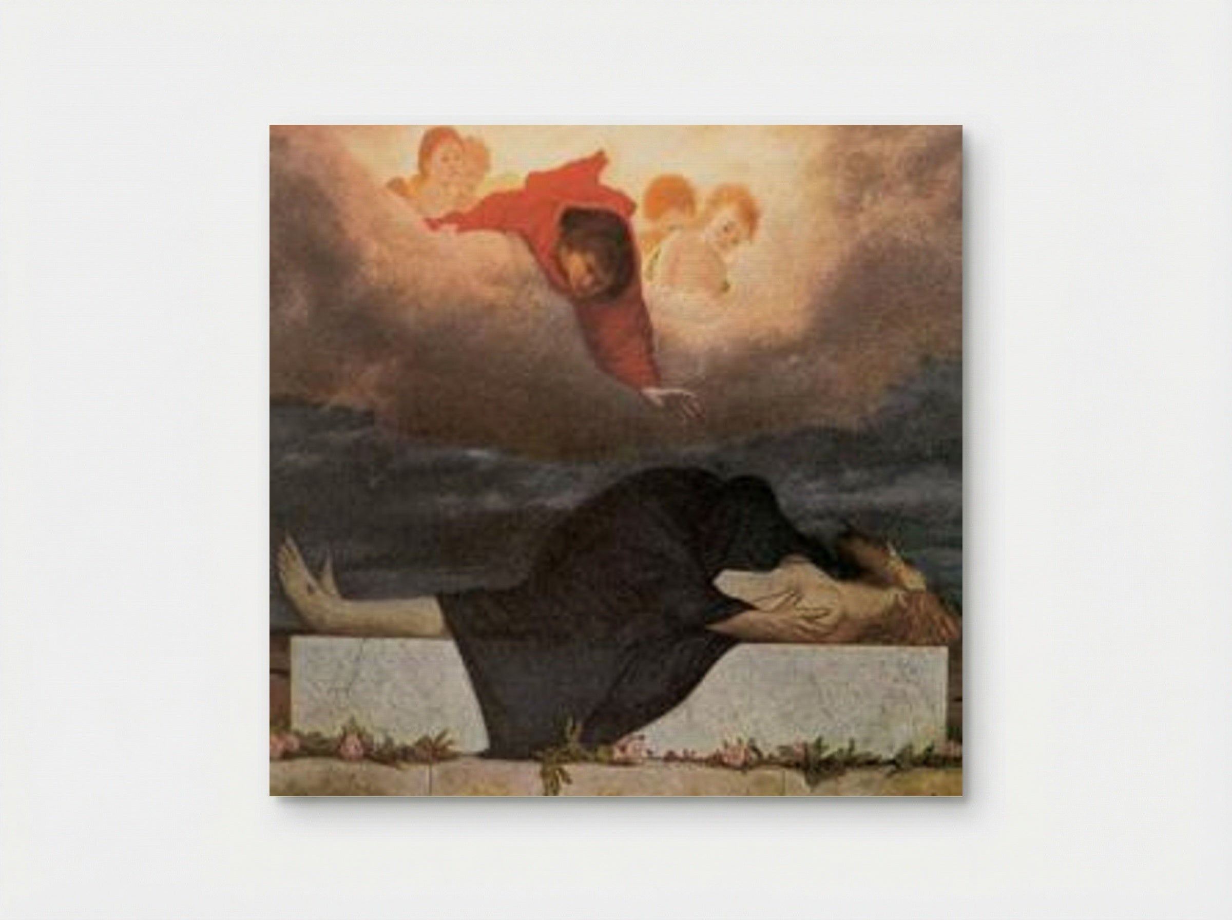 Pietà - Arnold Böcklin - Poster
